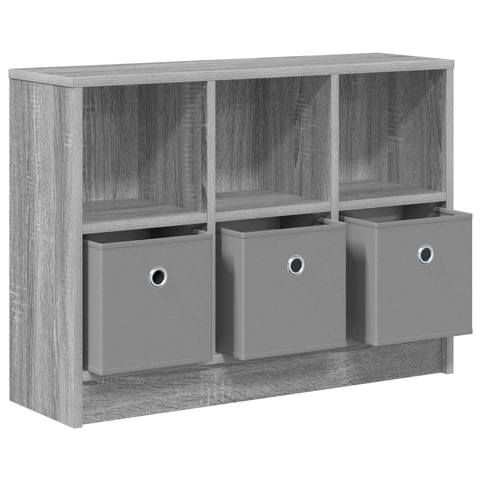 Buffet avec tiroir Gris Sonoma 73,5 x 22,5 x 53,5 cm