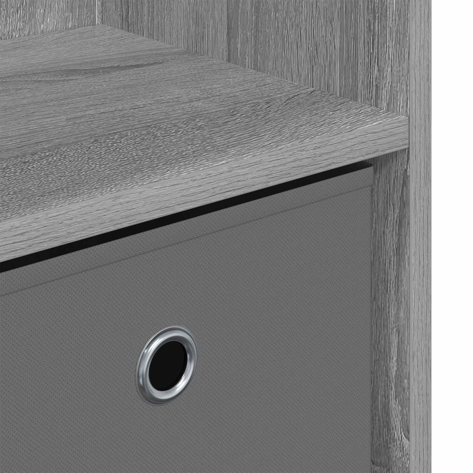 Buffet avec tiroir Gris Sonoma 88,5 x 27,5 x 63,5 cm - XIOS
