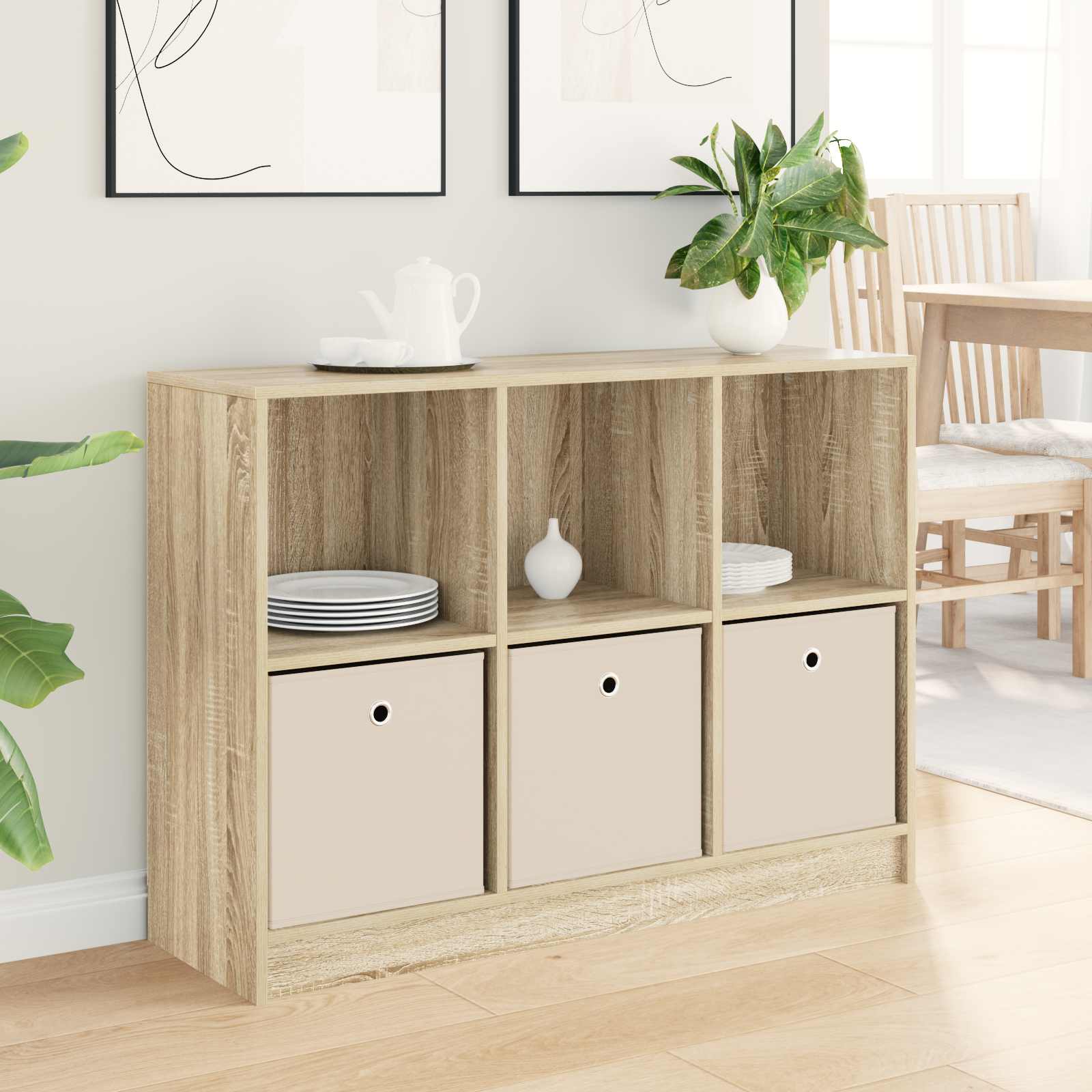 Buffet avec tiroir Chêne Sonoma 102 x 32 x 73,5 cm - XIOS