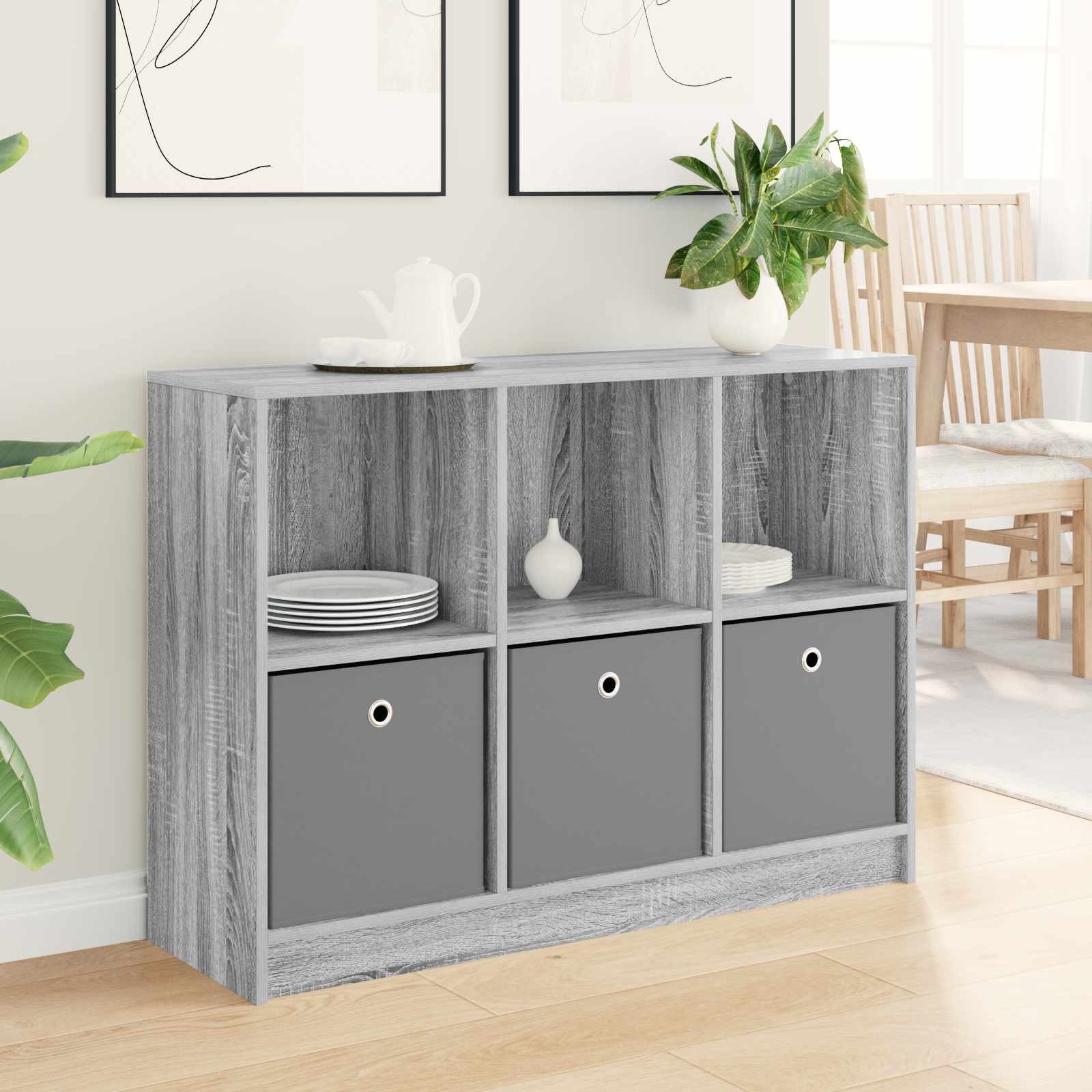 Buffet avec tiroir Gris Sonoma 102 x 32 x 73,5 cm - XIOS