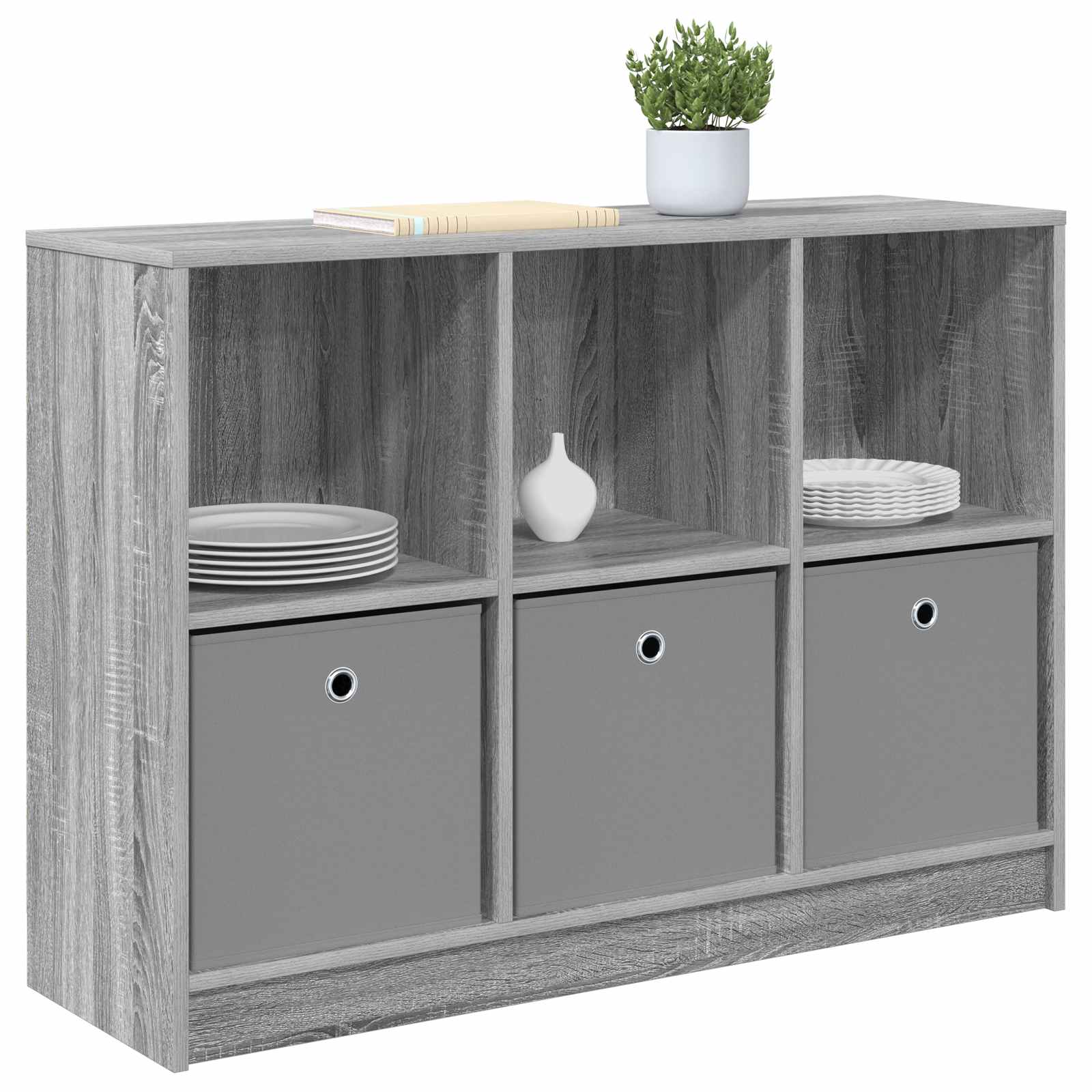 Buffet avec tiroir Gris Sonoma 102 x 32 x 73,5 cm - XIOS