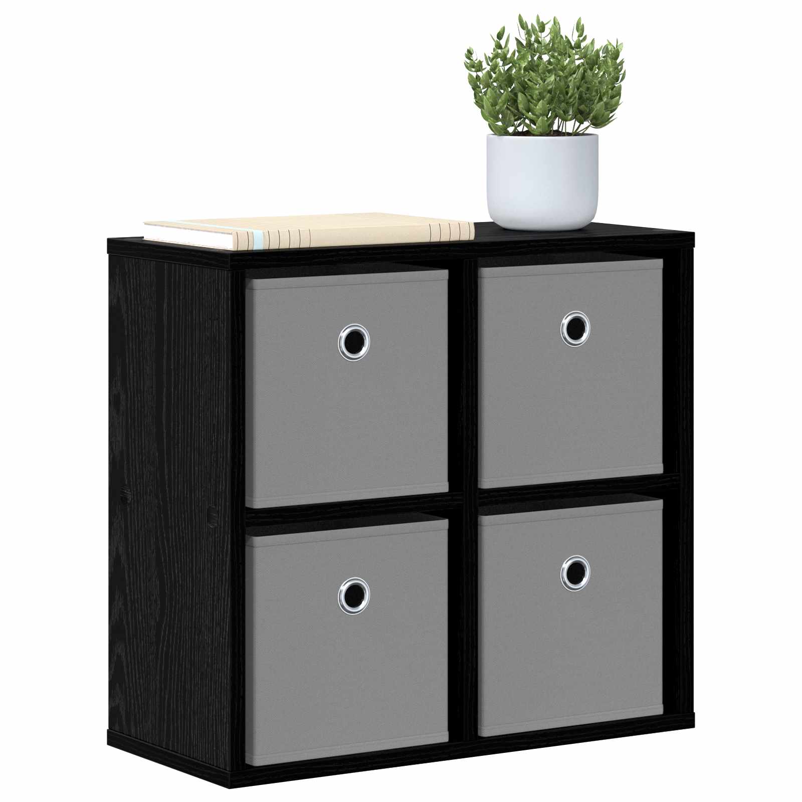 Buffet avec tiroir Chêne noir 49,5 x 22 x 47 cm - XIOS