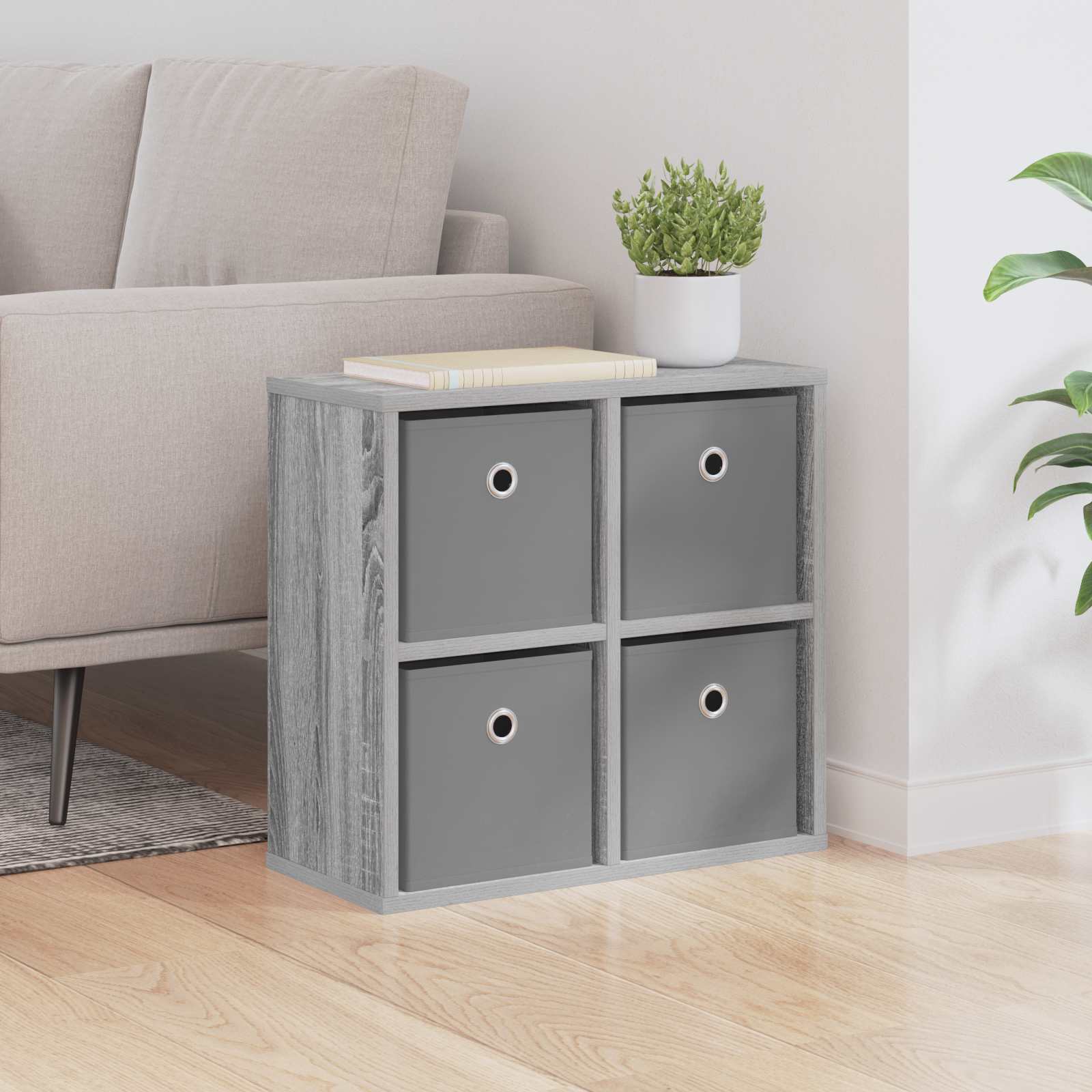 Buffet avec tiroir Gris Sonoma 49,5 x 22 x 47 cm - XIOS