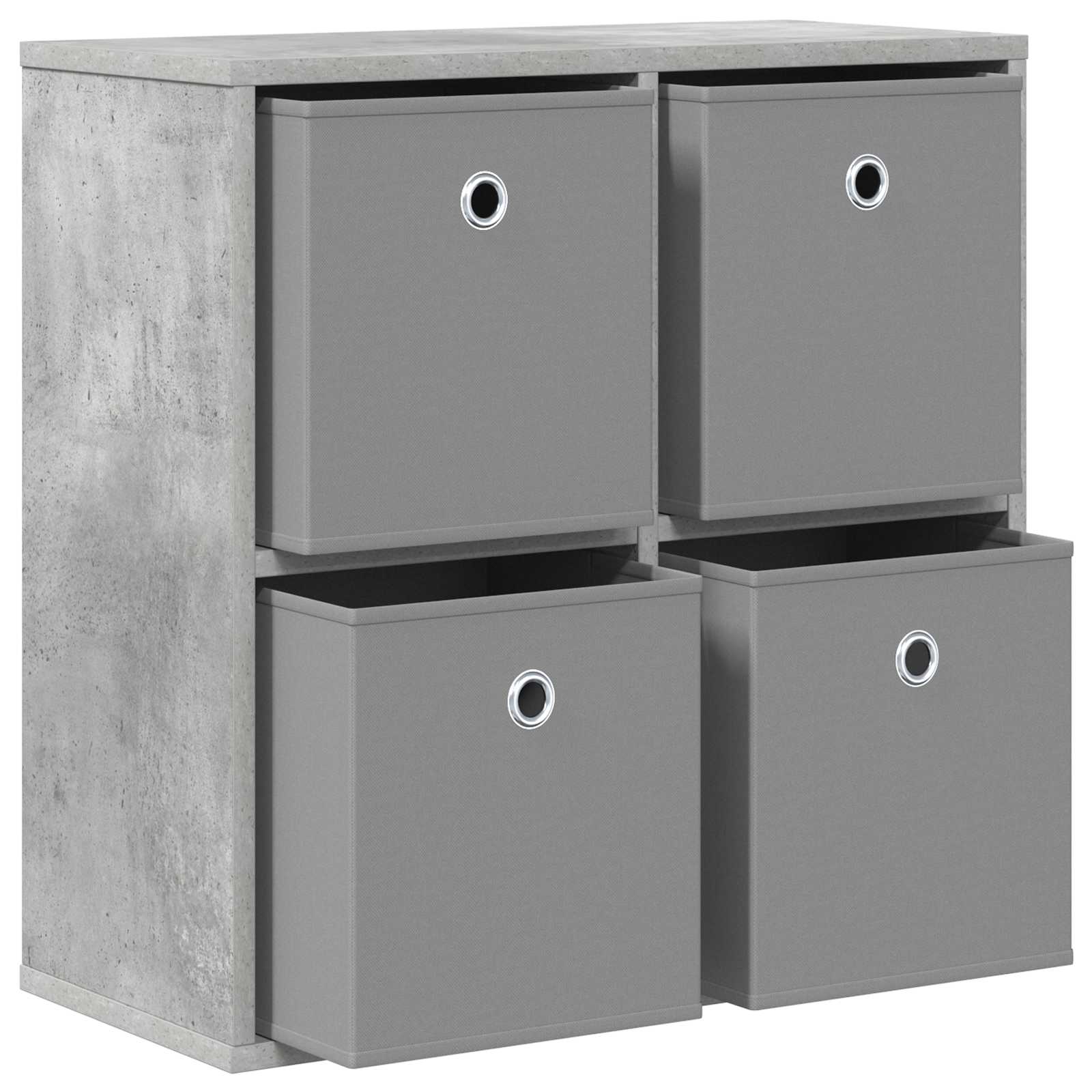 Buffet avec tiroir Gris béton 59,5 x 27 x 57 cm - XIOS