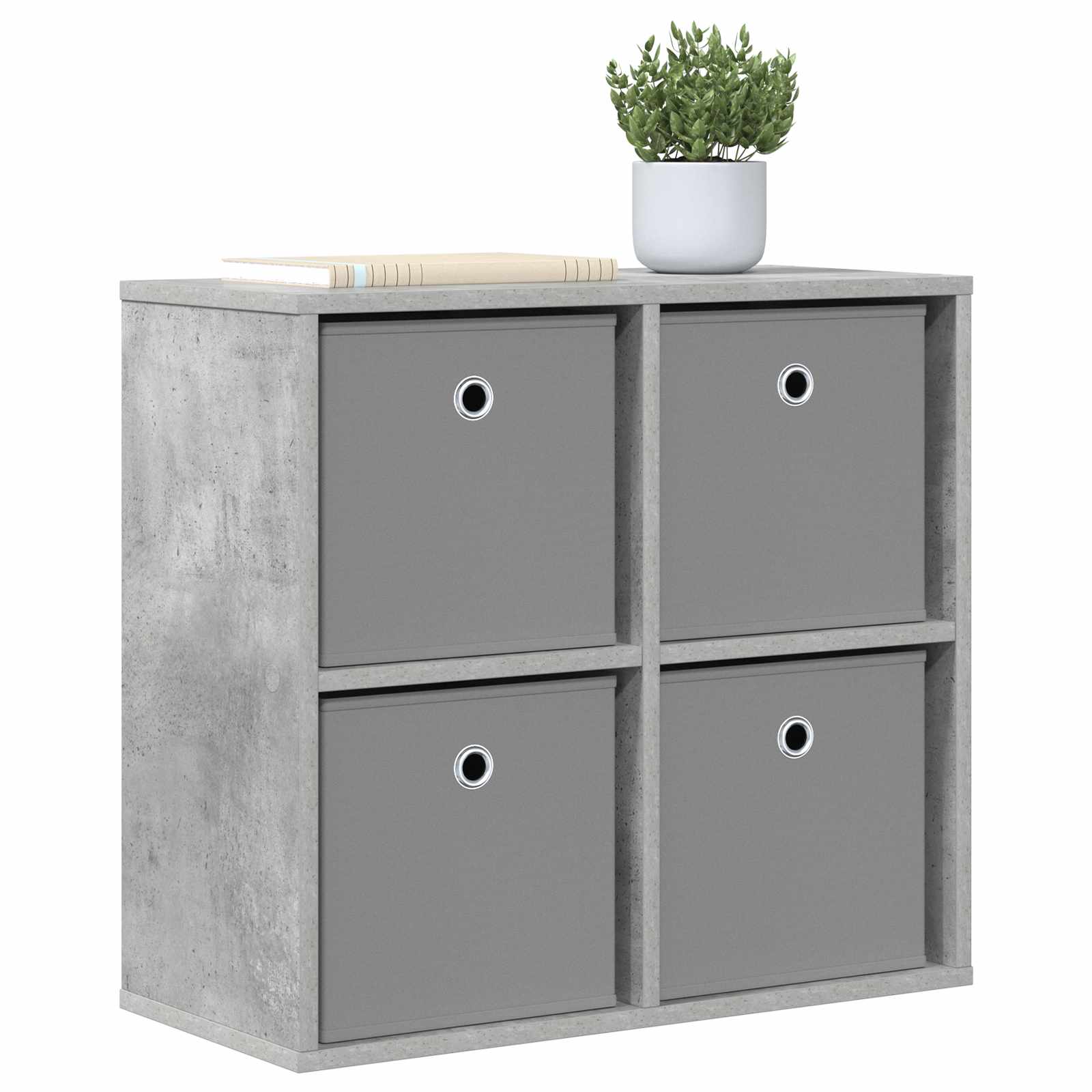 Buffet avec tiroir Gris béton 59,5 x 27 x 57 cm - XIOS