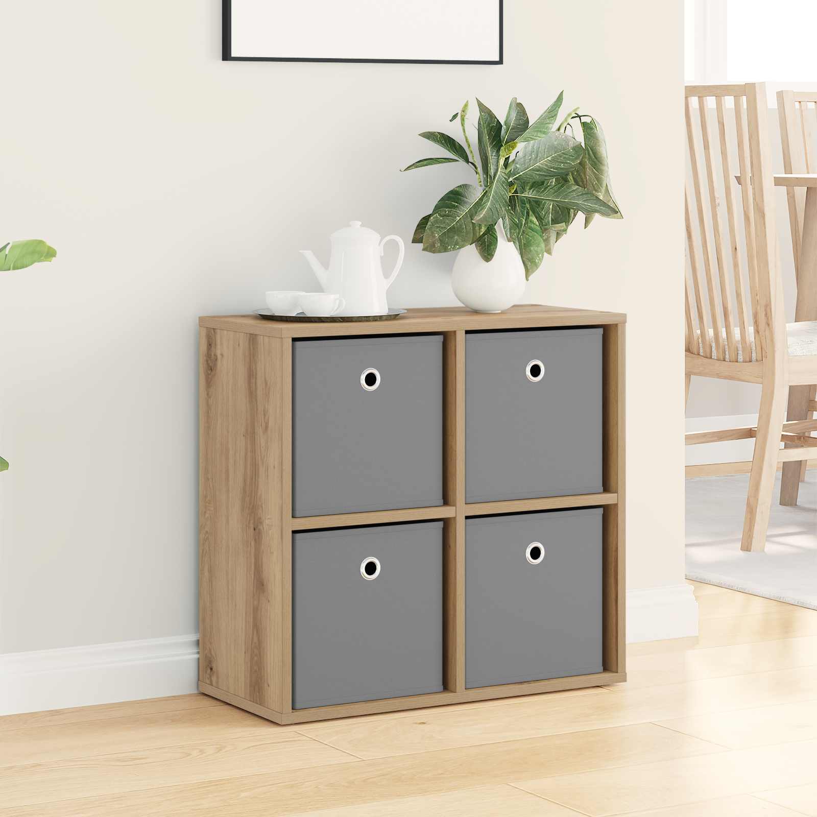 Buffet avec tiroir Chêne artisanal 59,5 x 27 x 57 cm - XIOS