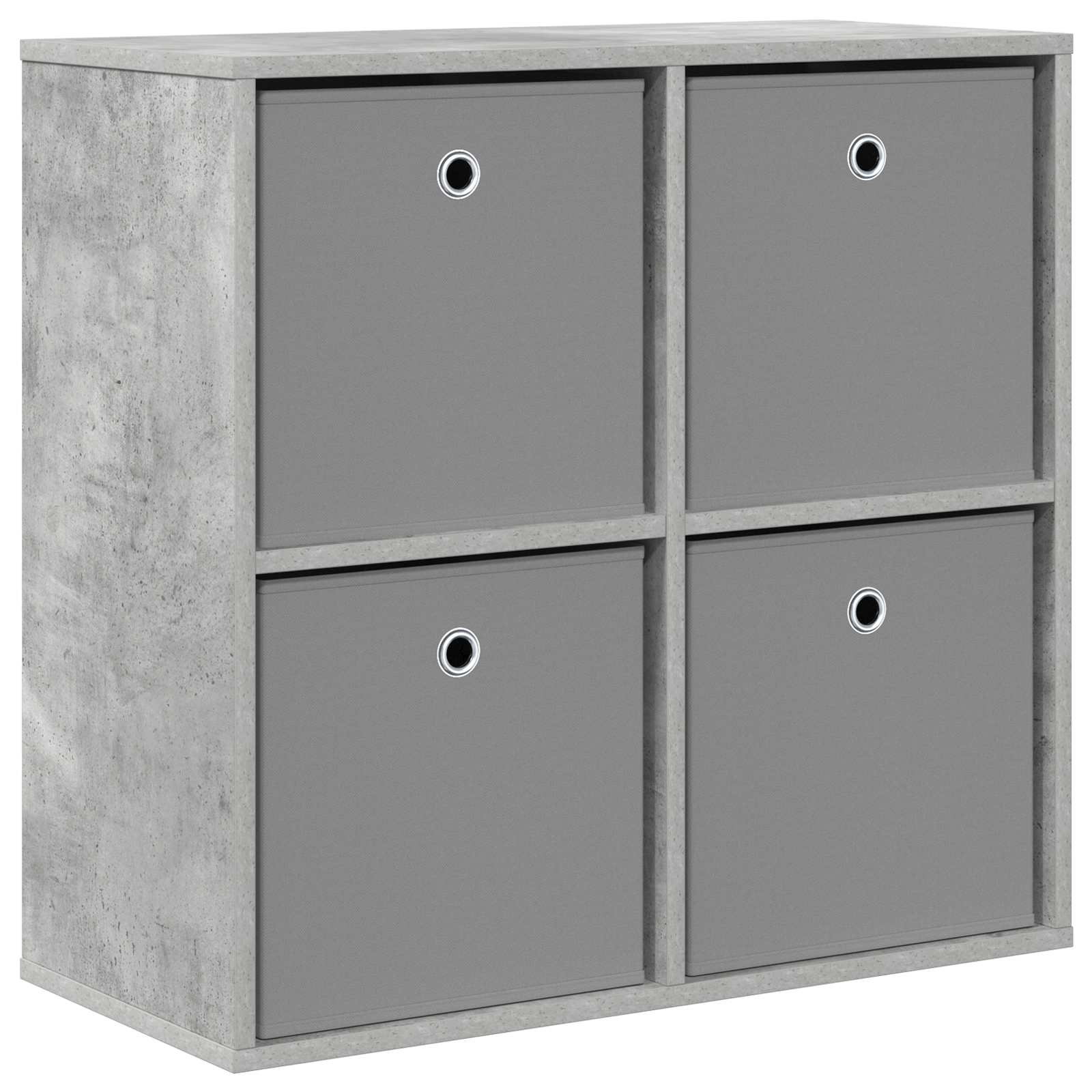 Buffet avec tiroir Gris béton 68,5 x 32 x 67 cm - XIOS
