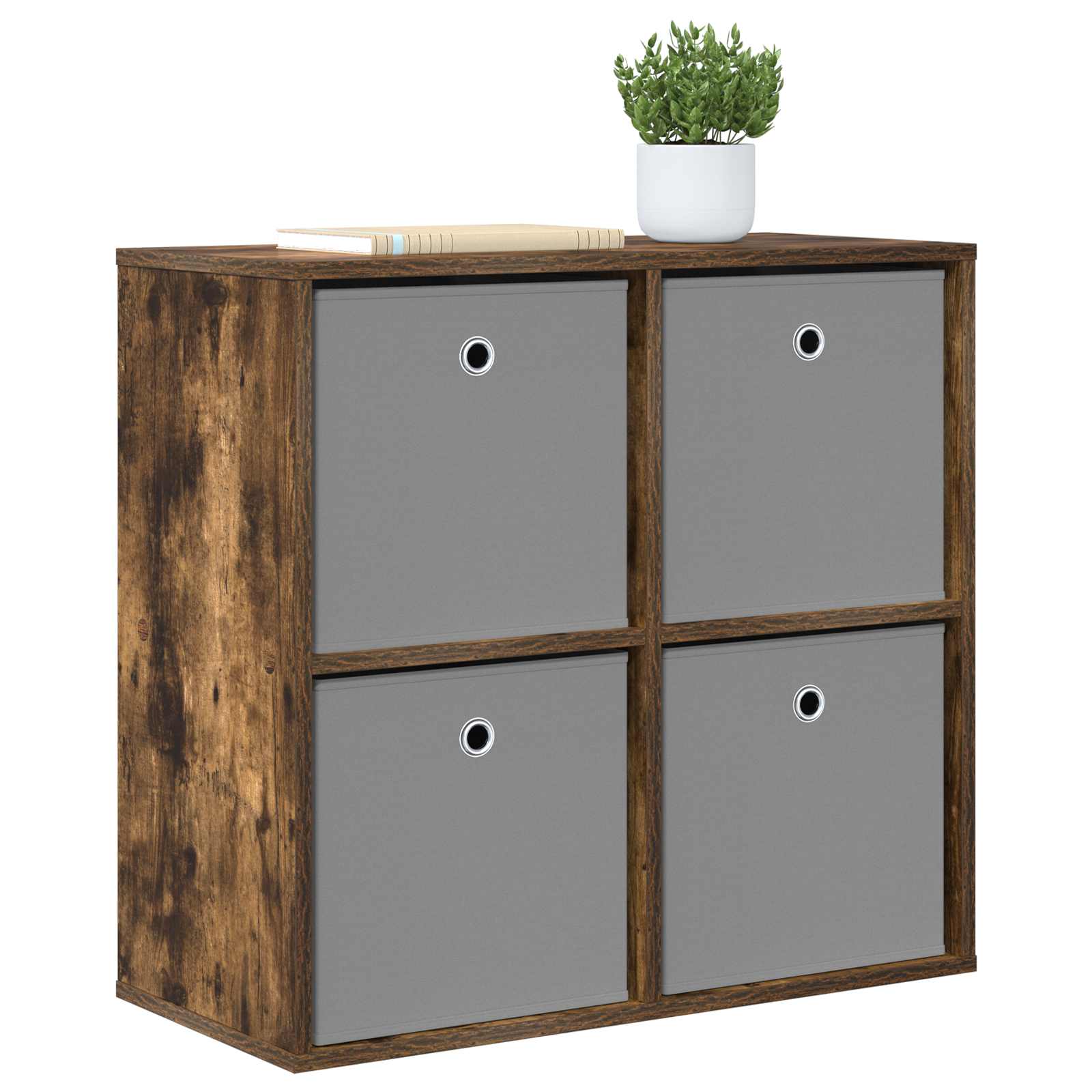Buffet avec tiroir Chêne fumé 68,5 x 32 x 67 cm - XIOS