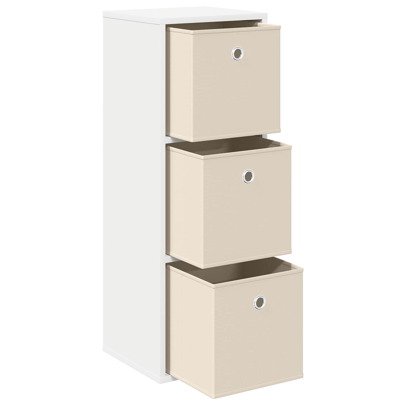 Buffet avec tiroir Blanc 30,5 x 27 x 84,5 cm - XIOS