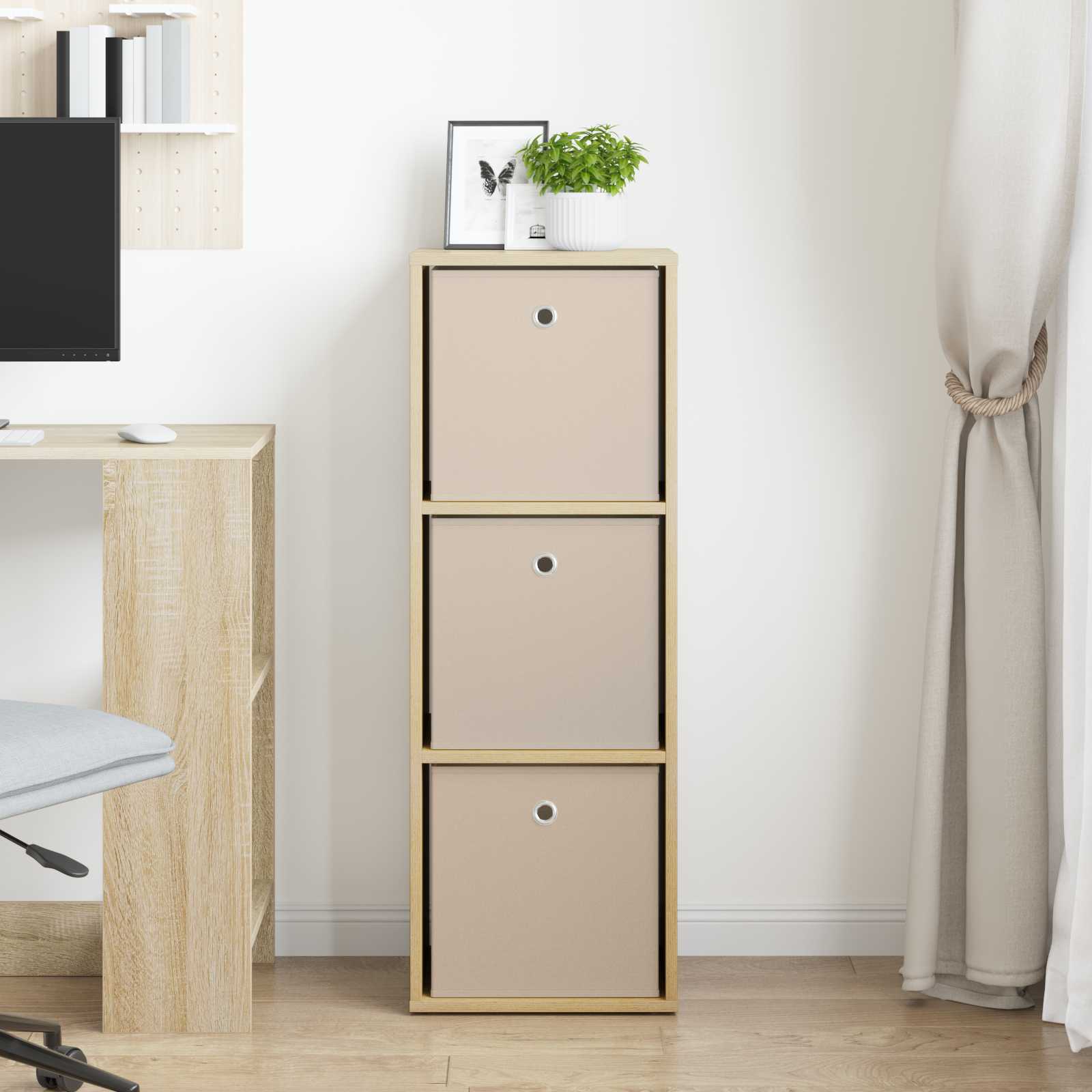 Buffet avec tiroir Chêne Sonoma 35 x 32 x 99,5 cm - XIOS