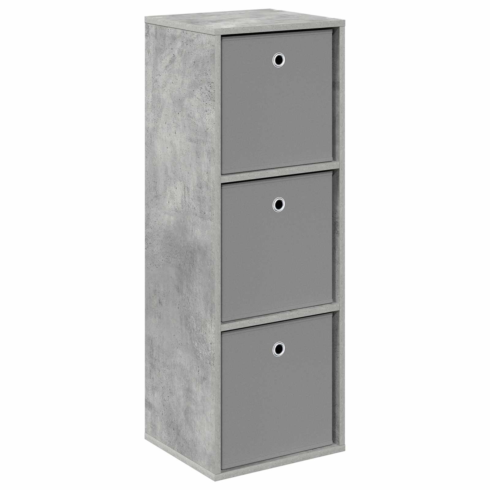 Buffet avec tiroir Gris béton 35 x 32 x 99,5 cm - XIOS