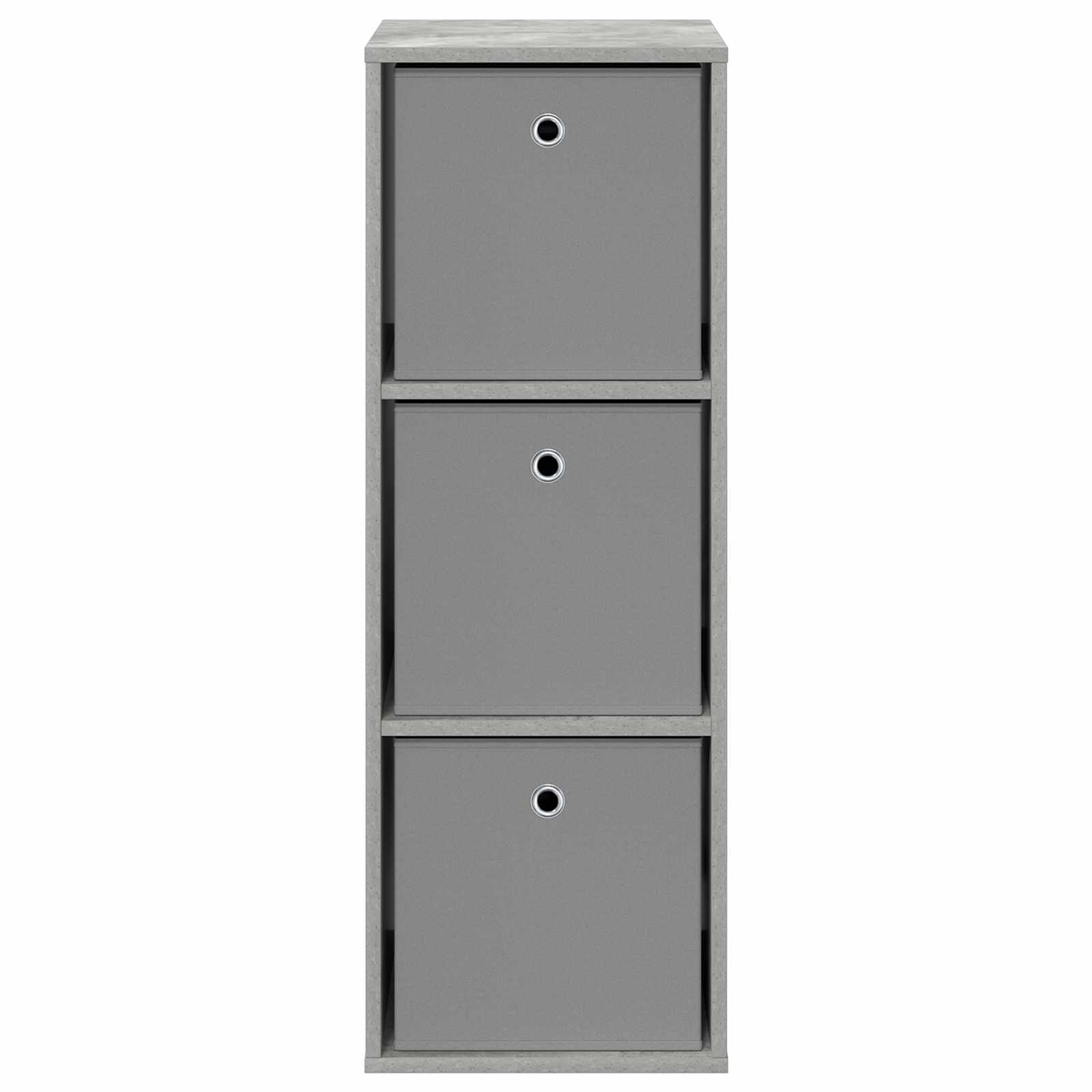 Buffet avec tiroir Gris béton 35 x 32 x 99,5 cm - XIOS