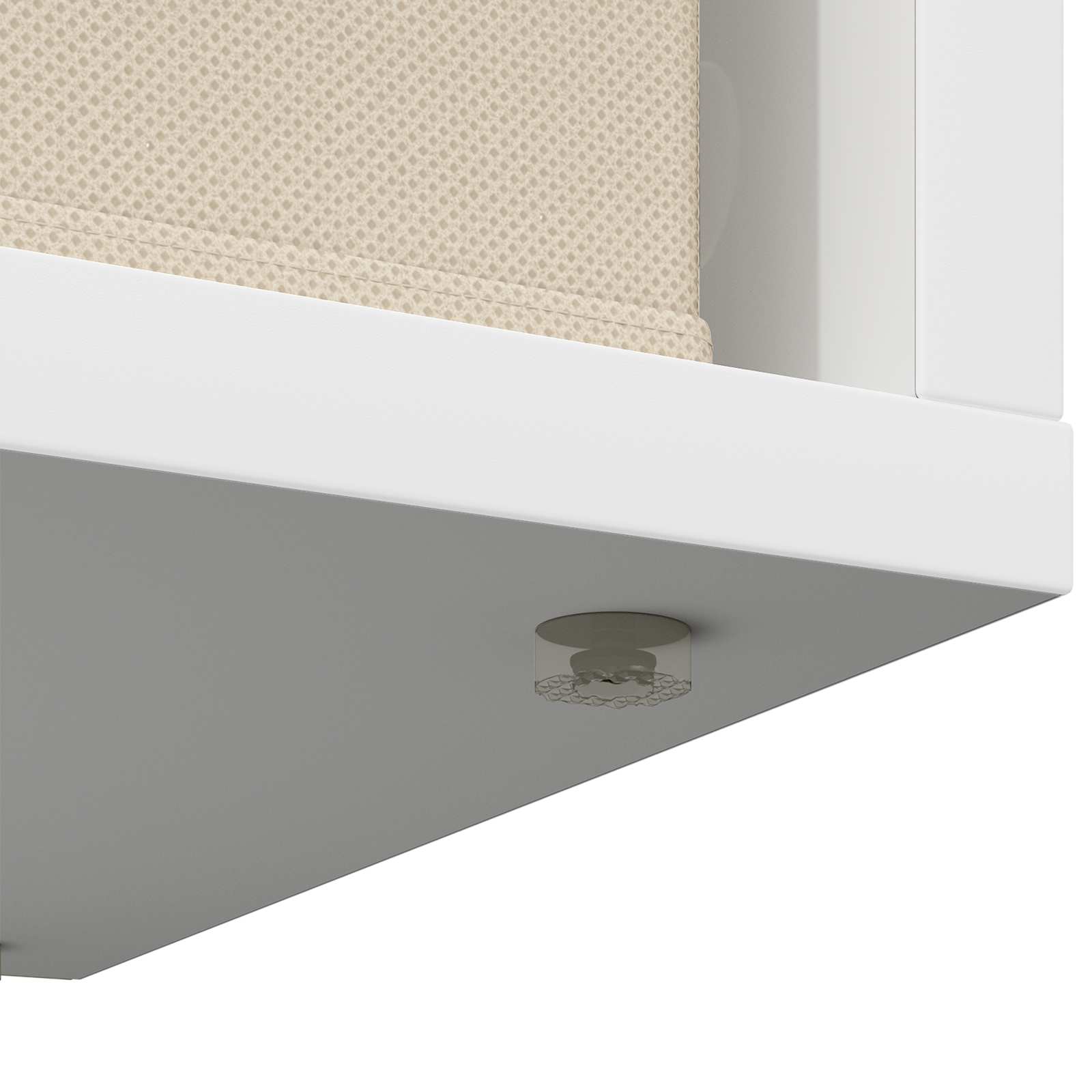 Basboard avec tiroir Blanc 87 x 27,5 x 43 cm - XIOS