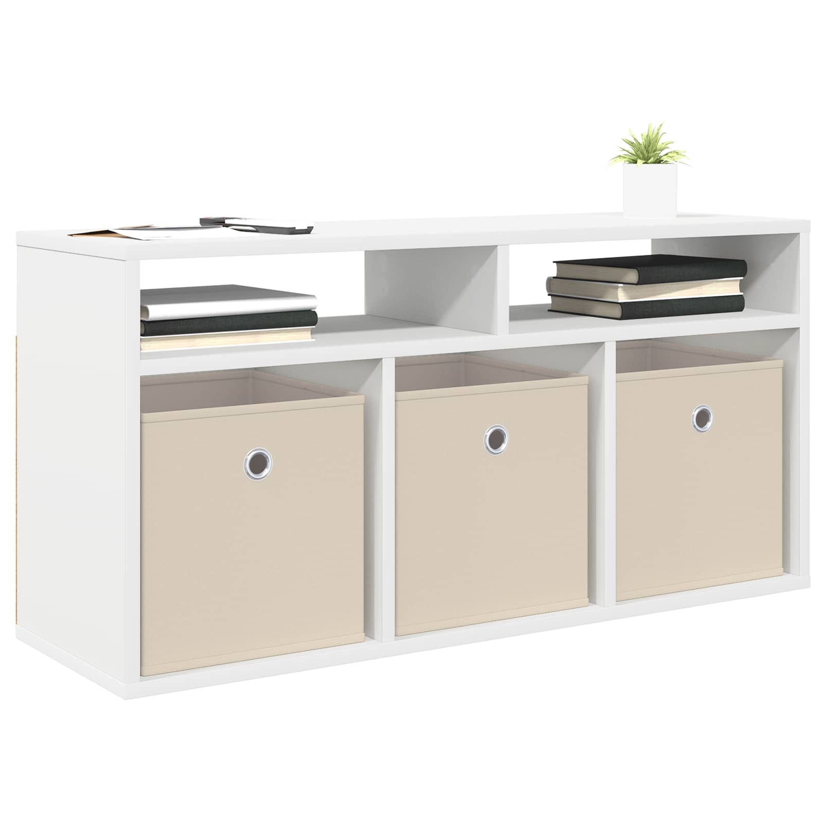 Basboard avec tiroir Blanc 87 x 27,5 x 43 cm - XIOS