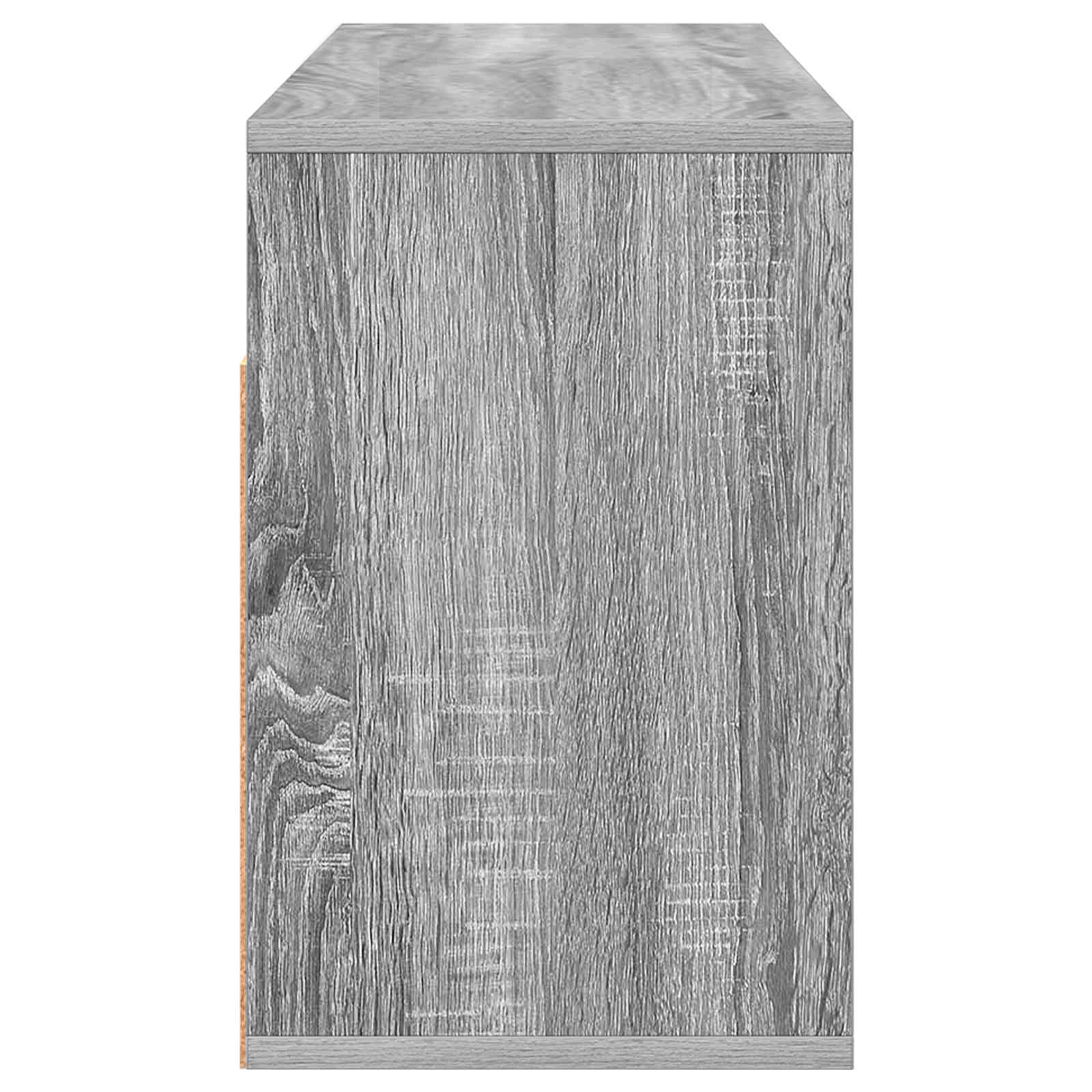 Basboard avec tiroir Gris Sonoma 87 x 27,5 x 43 cm - XIOS