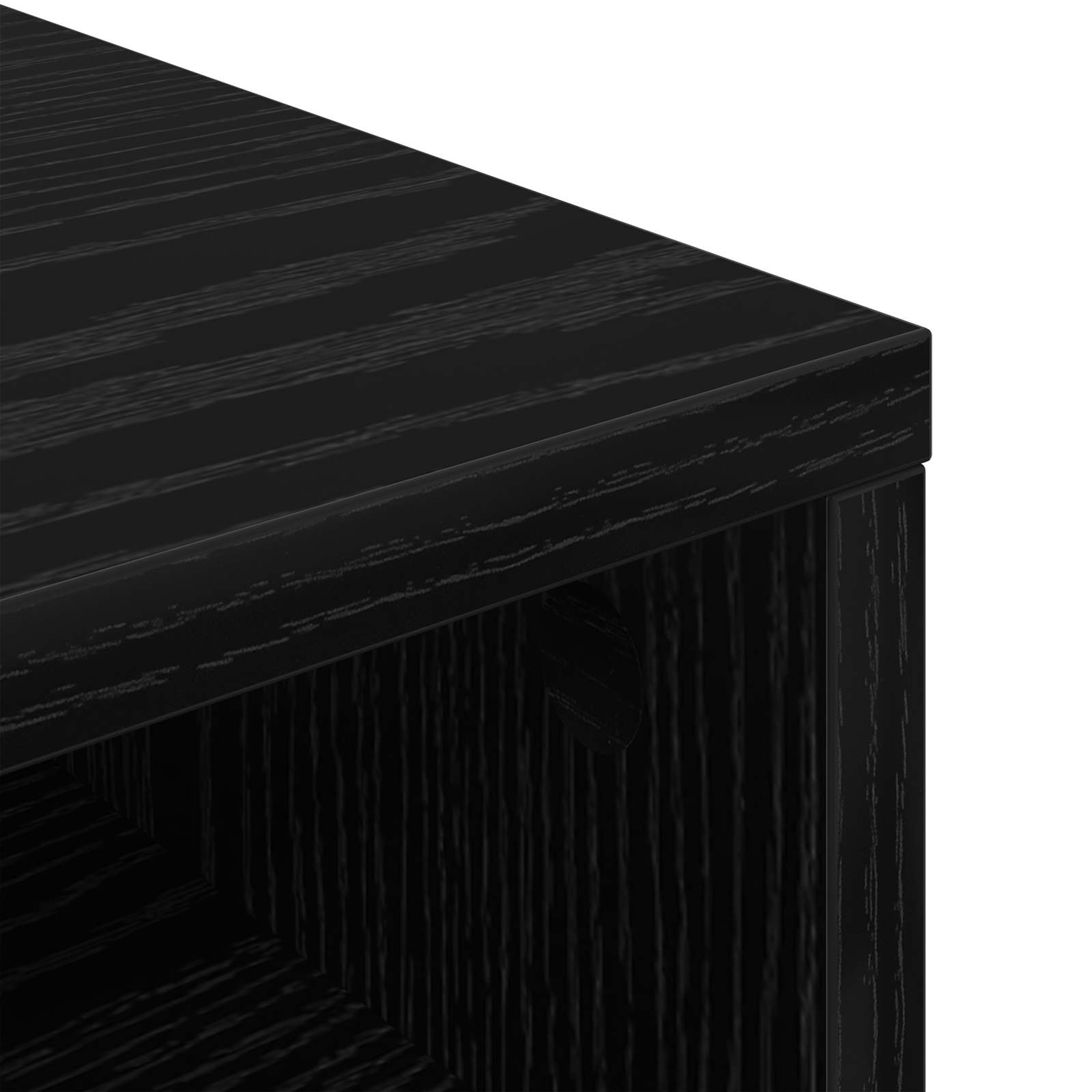 Basboard avec tiroir Chêne noir 102 x 32 x 48,5 cm - XIOS