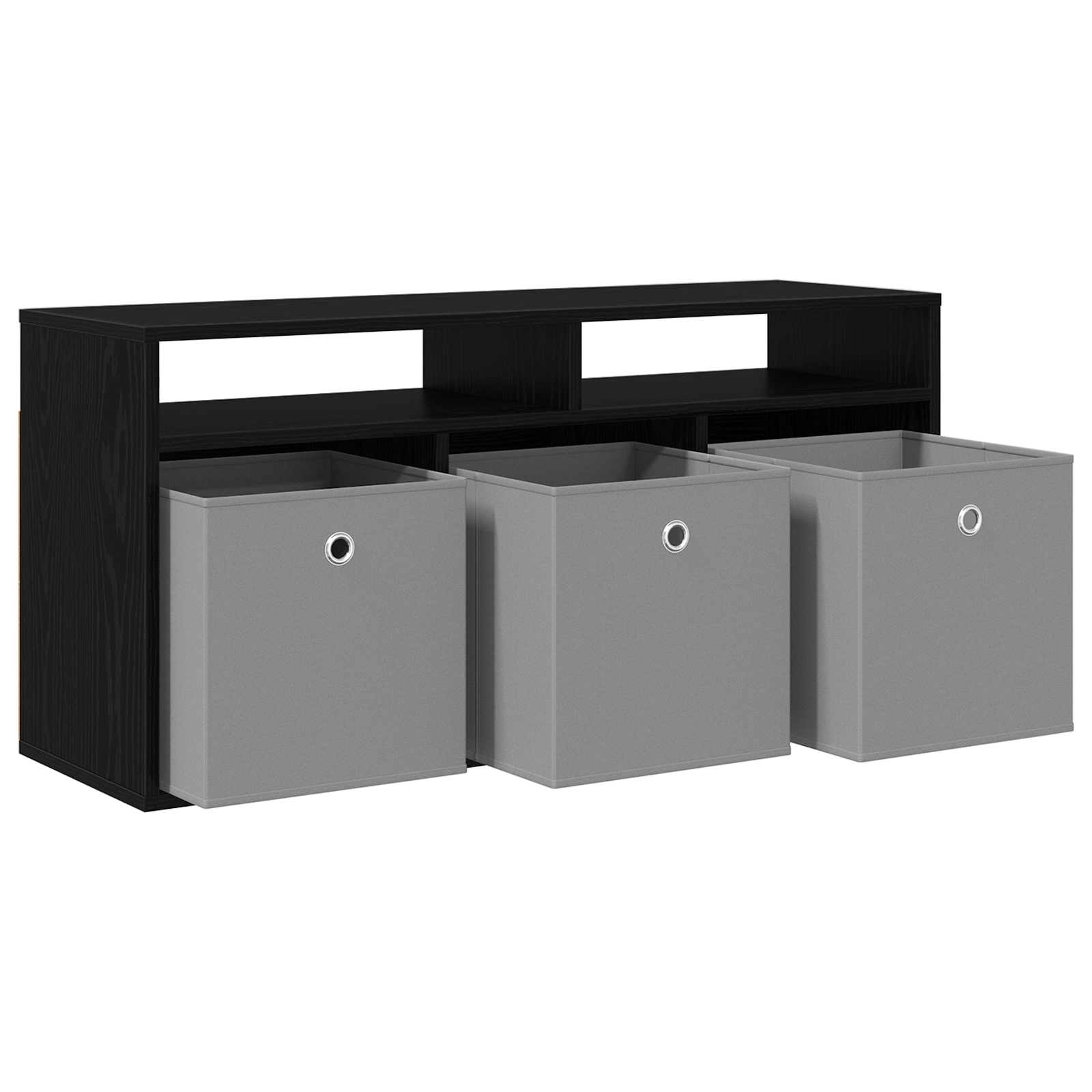 Basboard avec tiroir Chêne noir 102 x 32 x 48,5 cm - XIOS