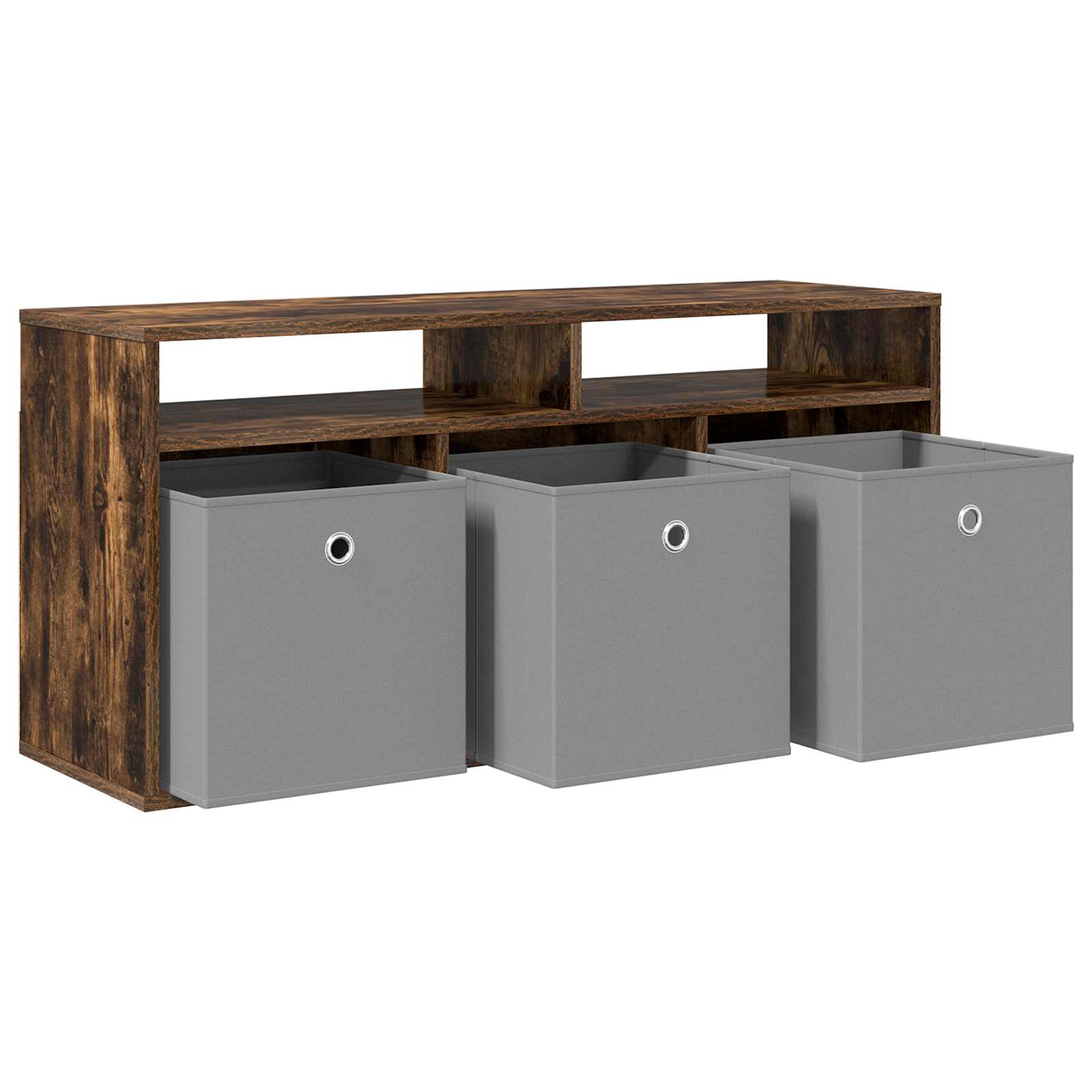 Basboard avec tiroir Chêne fumé 102 x 32 x 48,5 cm - XIOS