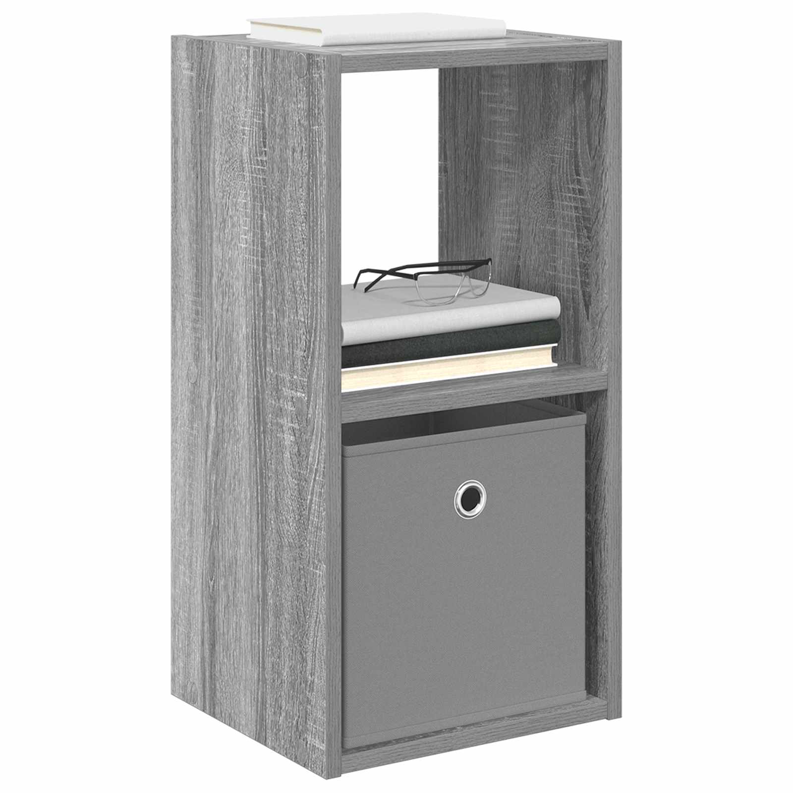 Table de chevet 2 pcs Gris Sonoma 30,5 x 27 x 59,5 cm