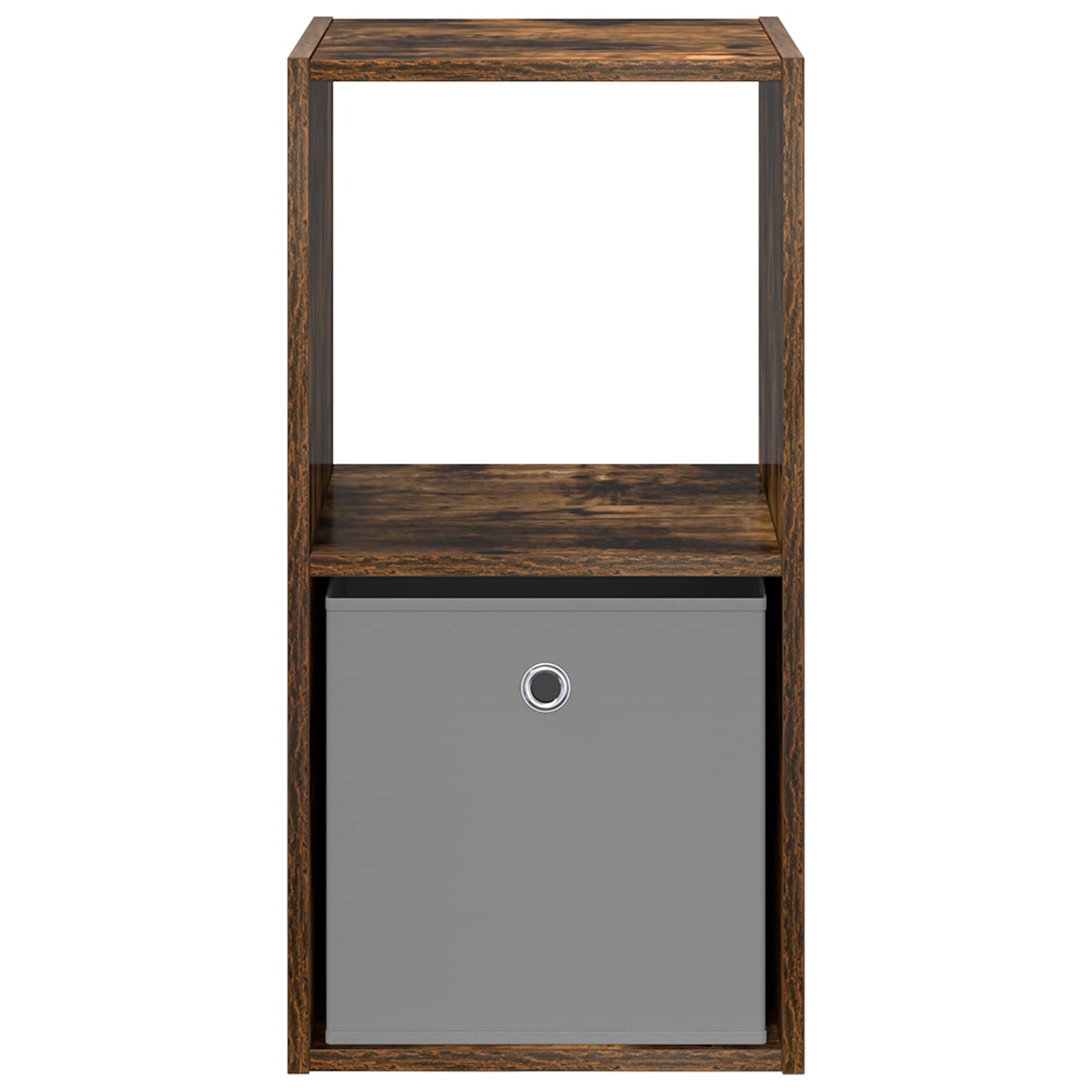 Table de chevet avec tiroir 2 pcs Chêne fumé 35 x 32 x 68,5 cm - XIOS