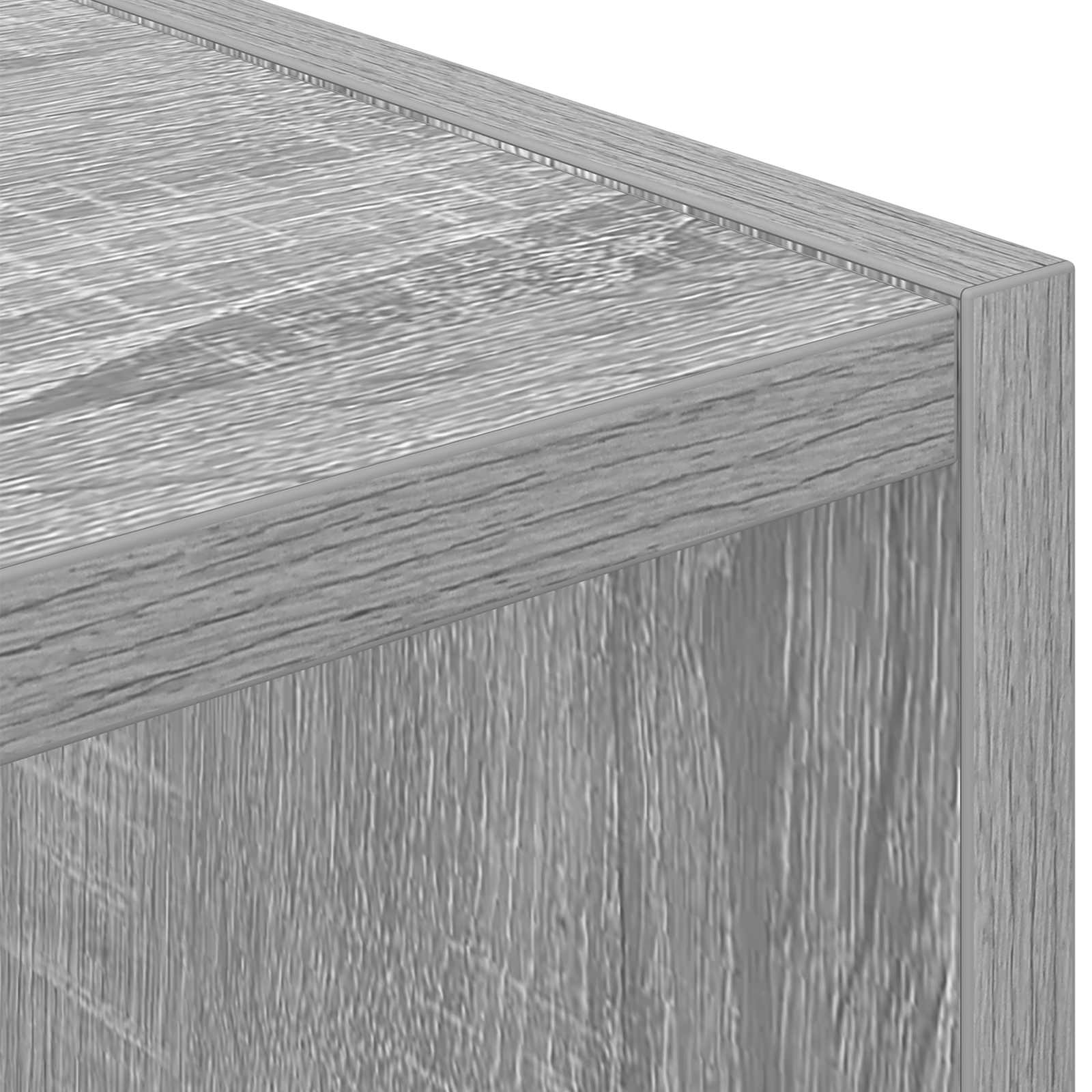 Table de chevet avec tiroir 2 pcs Gris Sonoma 35 x 32 x 68,5 cm - XIOS
