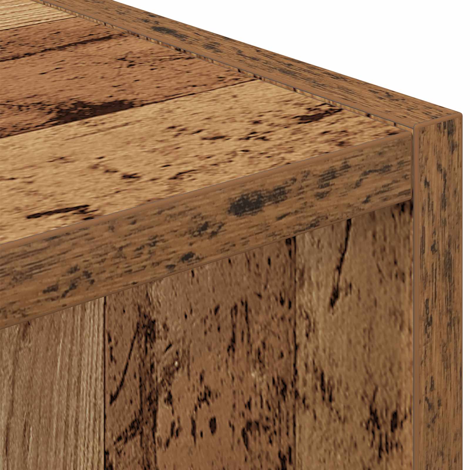 Table de chevet avec tiroir 2 pcs Bois ancien 35 x 32 x 68,5 cm - XIOS