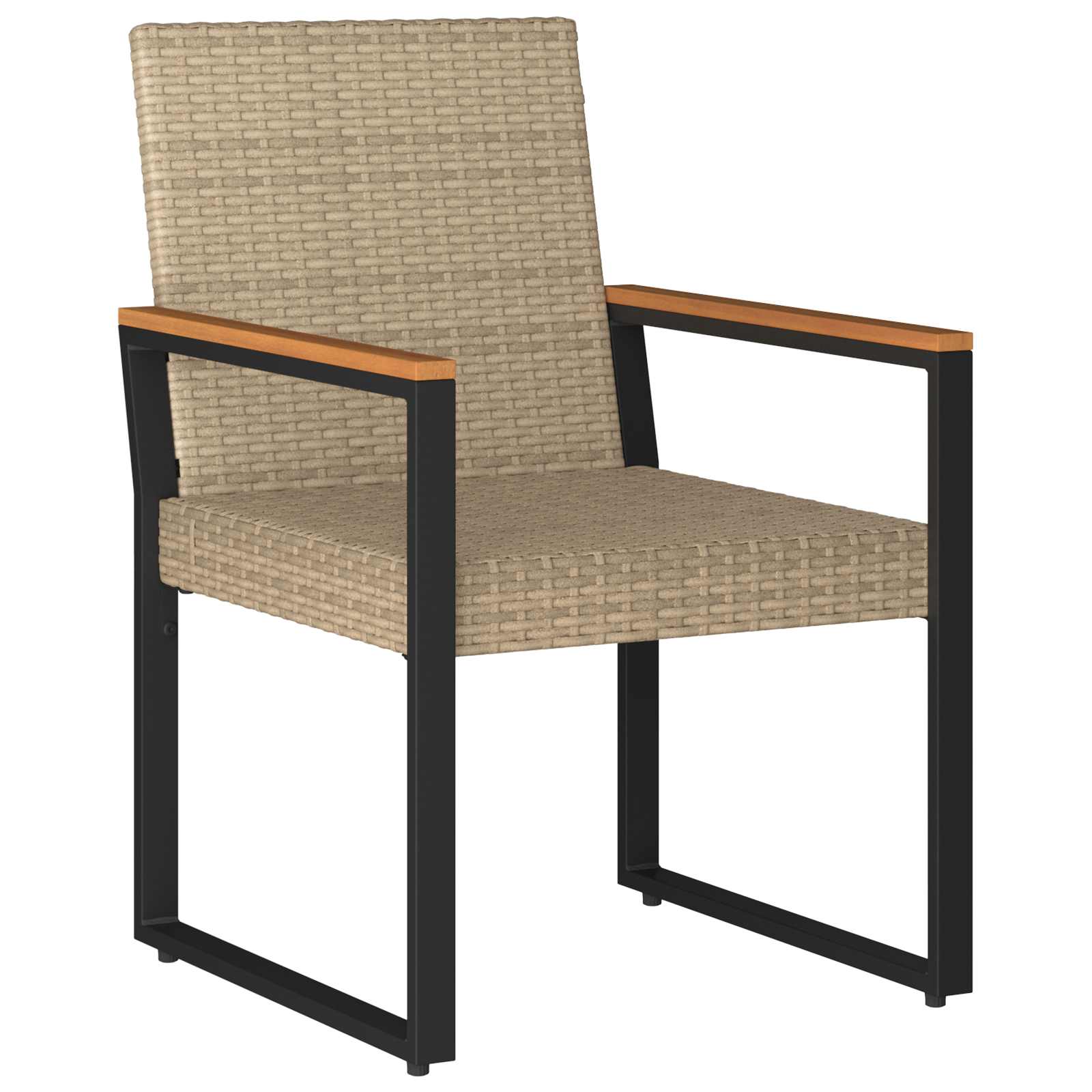 Ensemble de meubles d'extérieur 4 pcs Beige et blanc crème - XIOS