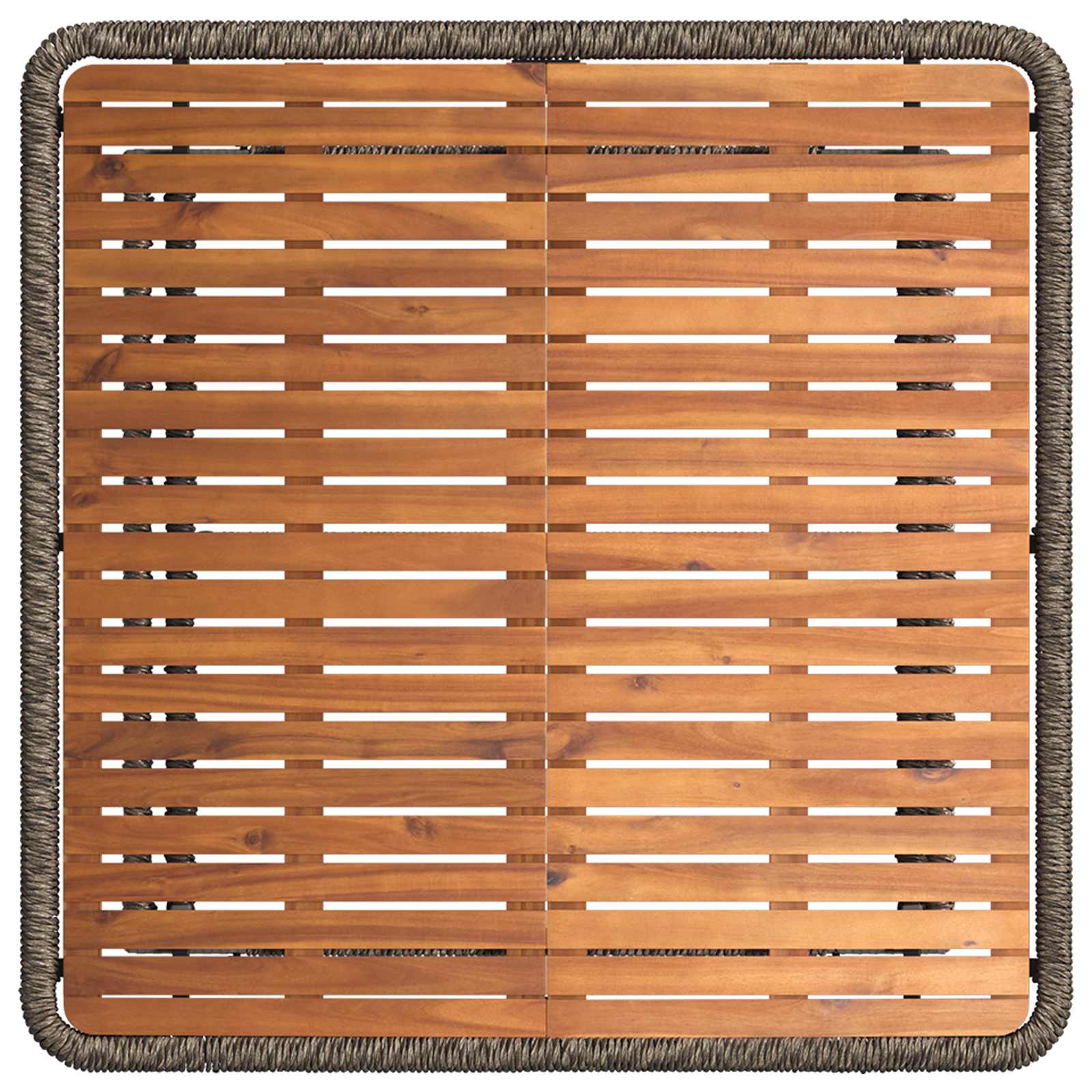 Ensemble de salle à manger pour jardin 3 pcs Gris et Gris foncé - XIOS