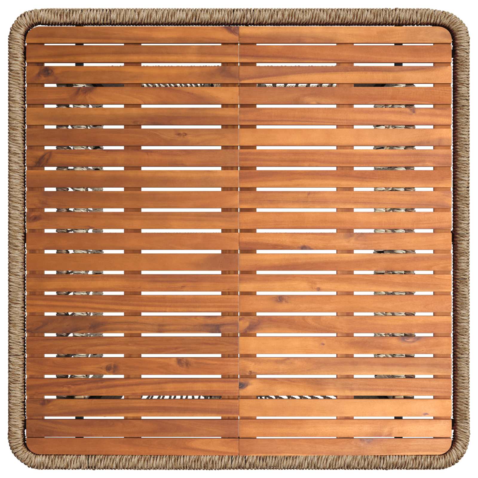 Ensemble de salle à manger pour jardin 3 pcs Beige et crème - XIOS