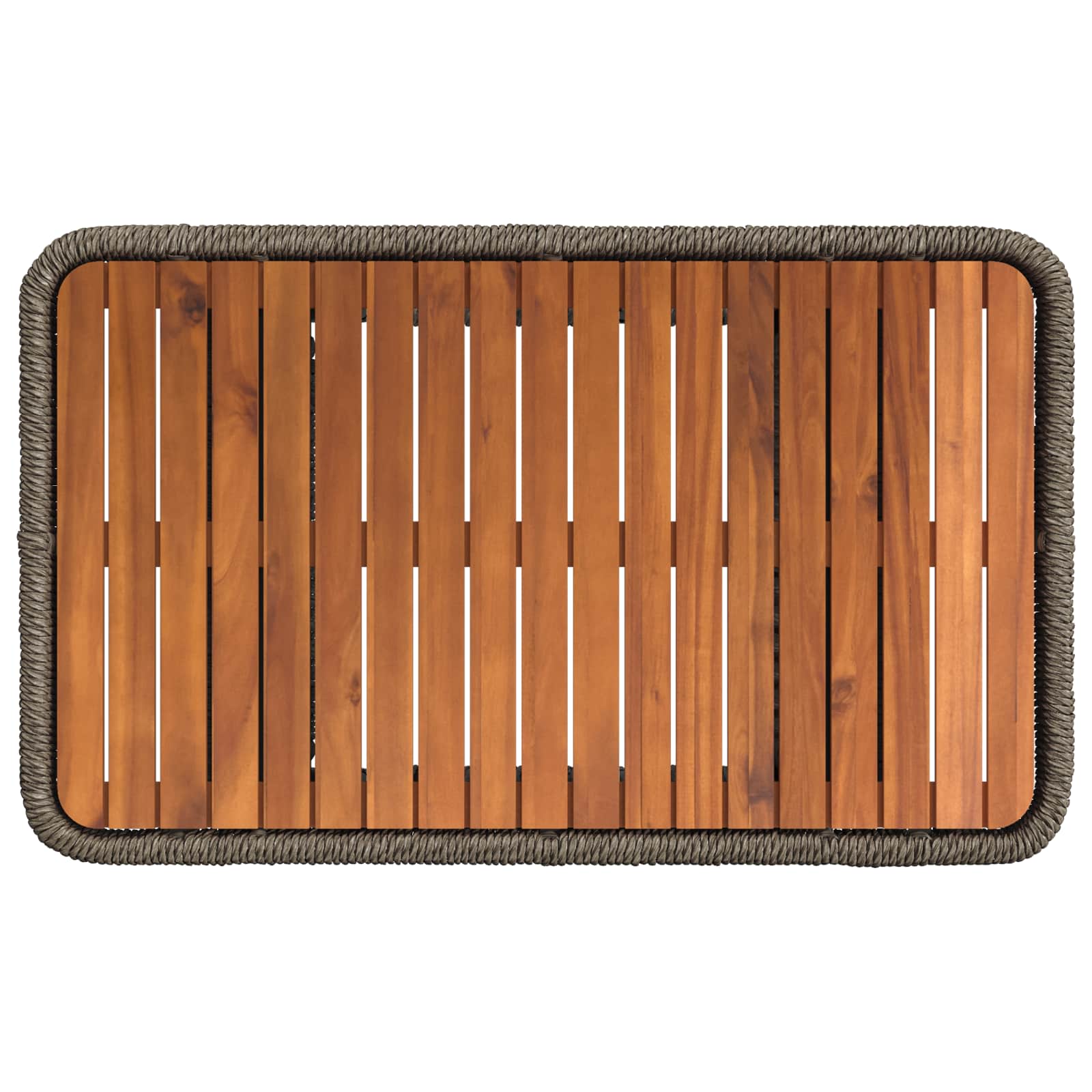 Ensemble de salle à manger pour jardin 3 pcs Gris et Gris foncé - XIOS