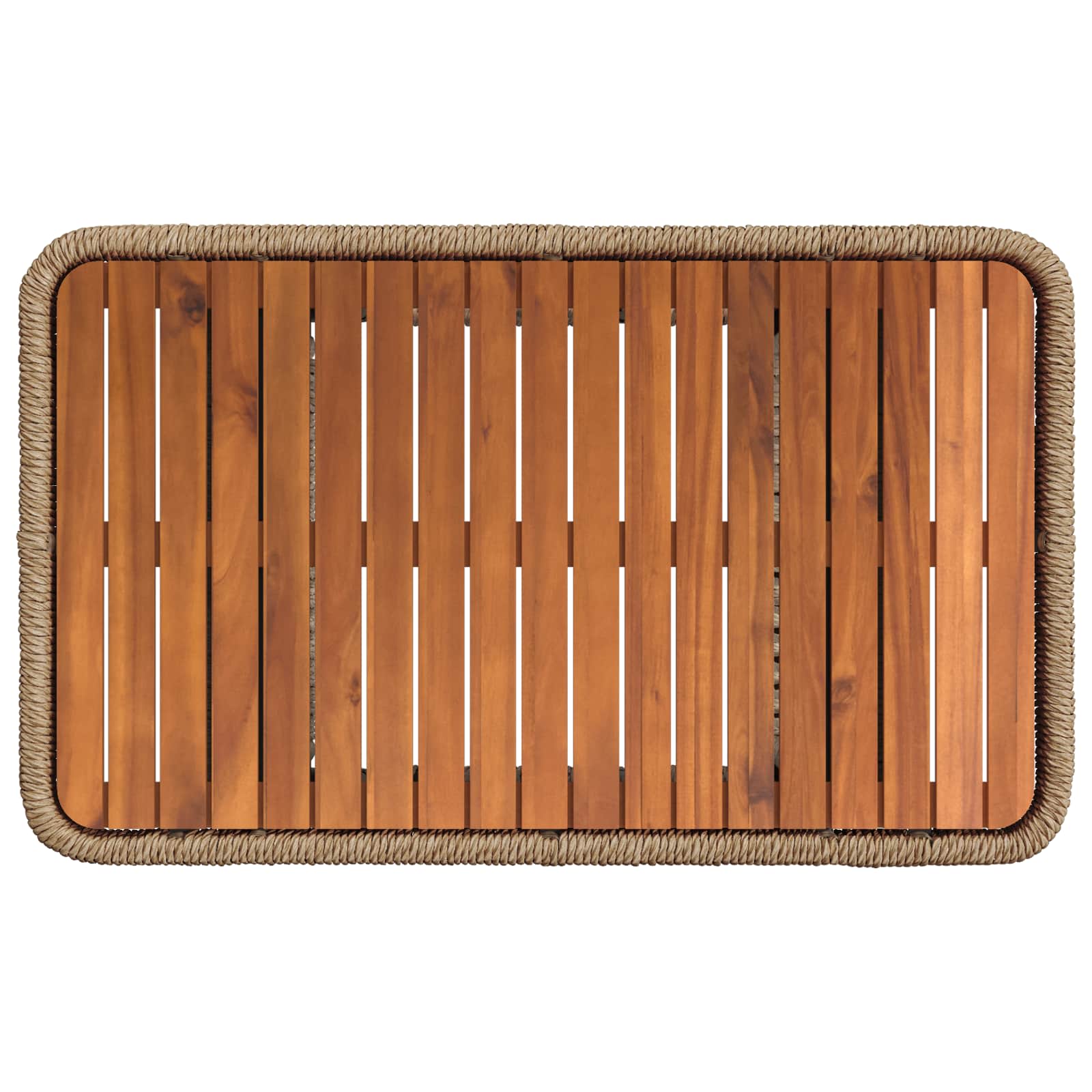 Ensemble de salle à manger pour jardin 3 pcs Beige et crème - XIOS