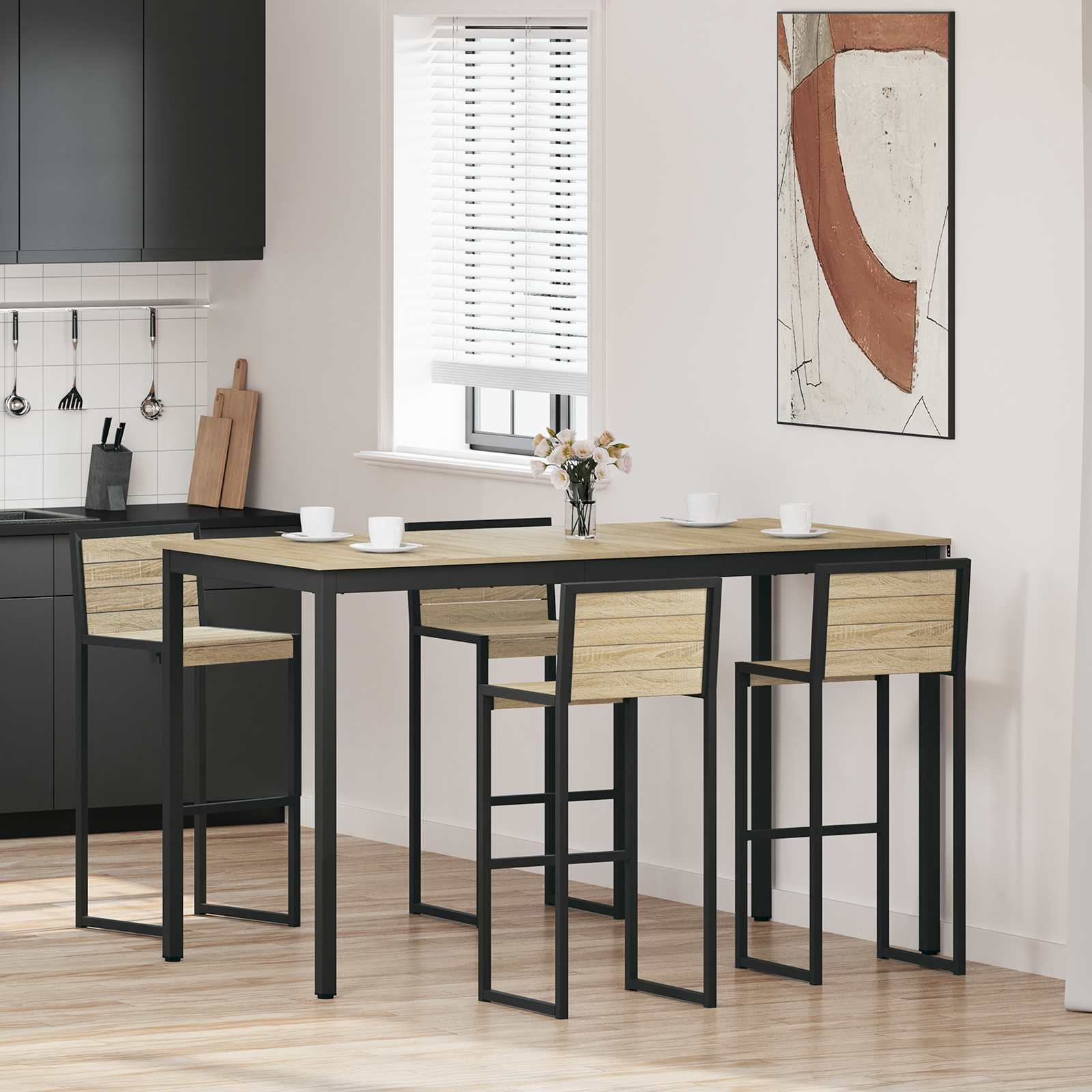 Table de salle à manger / Table de repas Bois d'ingénierie - XIOS