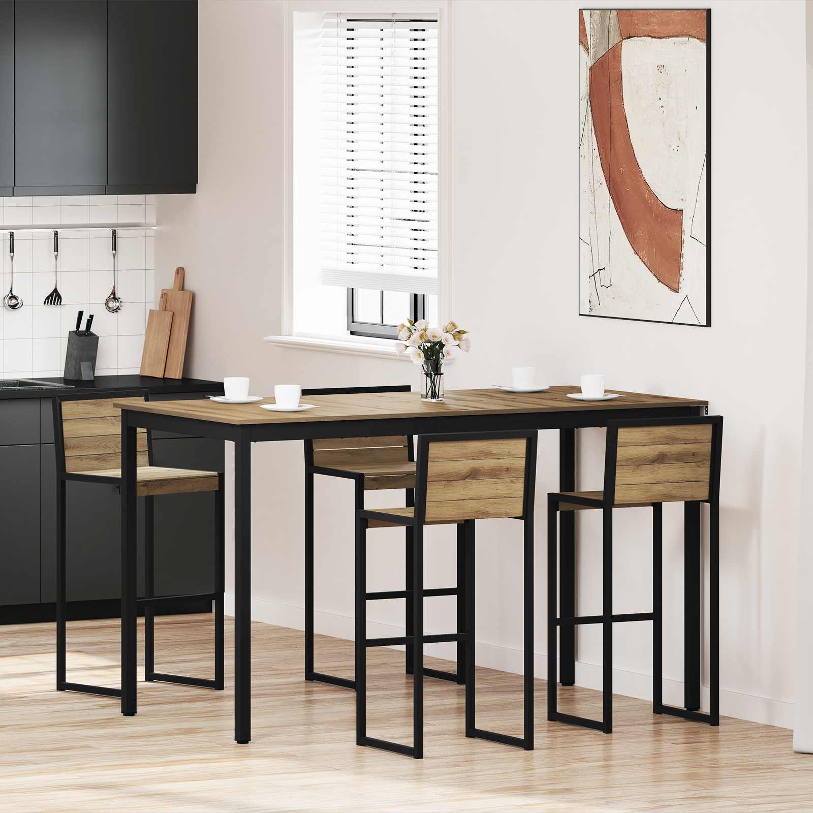 Table de salle à manger / Table de repas Bois d'ingénierie - XIOS