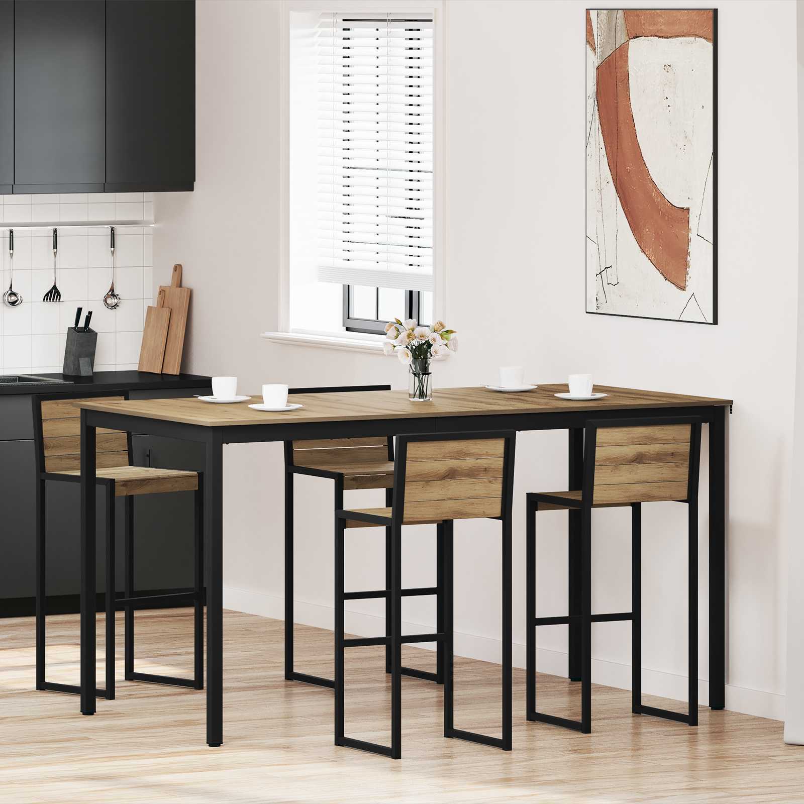 Table de salle à manger / Table de repas Bois d'ingénierie - XIOS