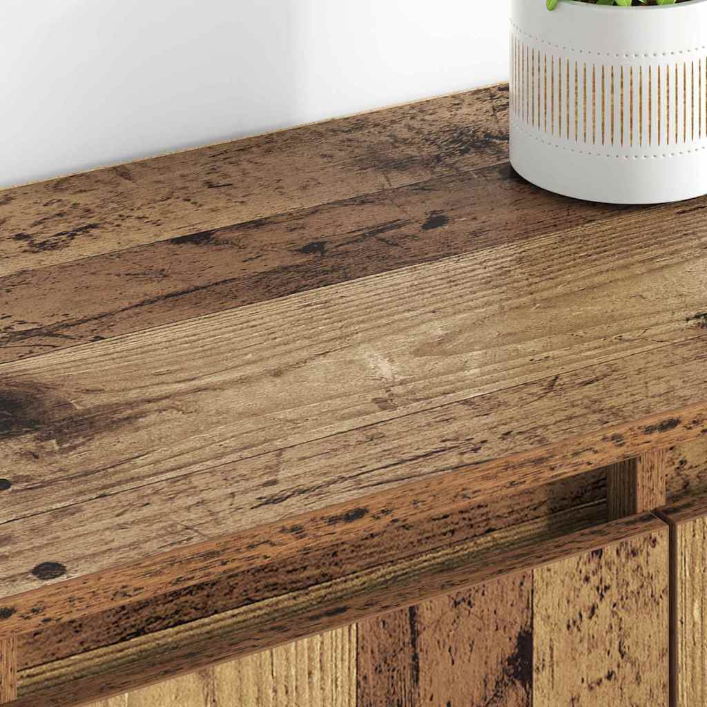 Buffets 2 pcs Bois Ancien 60 x 35 x 70 cm Bois d'ingénierie - XIOS