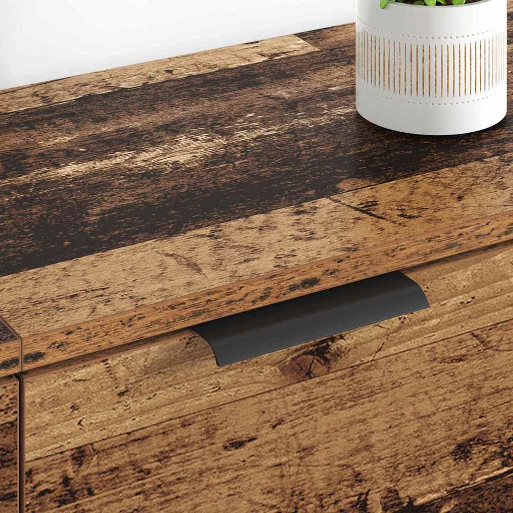 Buffets 2 pcs Bois Ancien 60 x 30 x 70 cm Bois d'ingénierie - XIOS