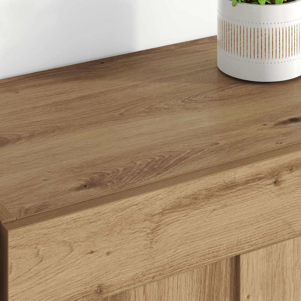 Armoires murales 2 pcs Chêne artisanal 69,5 x 34 x 90 cm - XIOS