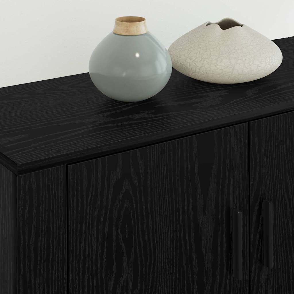 Ensemble de meuble TV mural 3 pcs Chêne noir 80 x 34,5 x 40 cm - XIOS