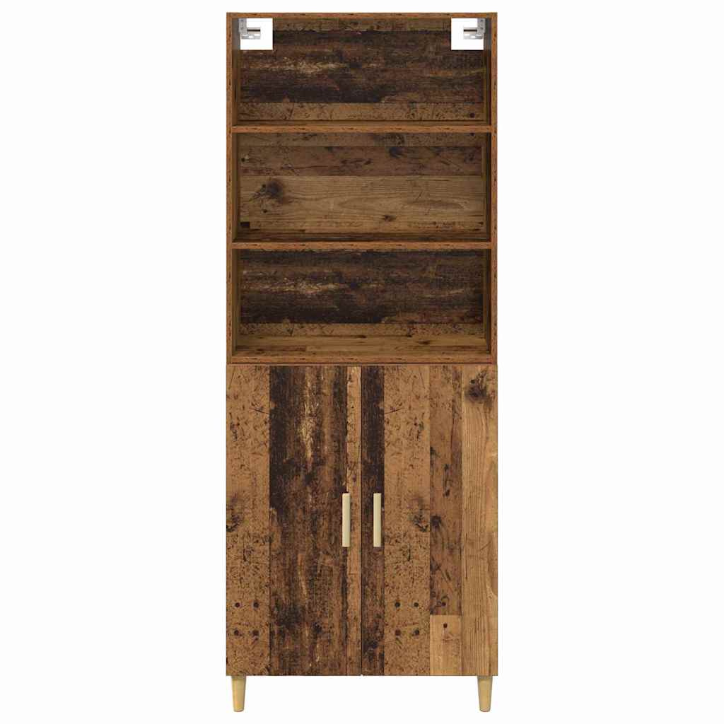 Haut Armoire Bois Ancien 69,5 x 32,5 x 180 cm Bois d'ingénierie - XIOS