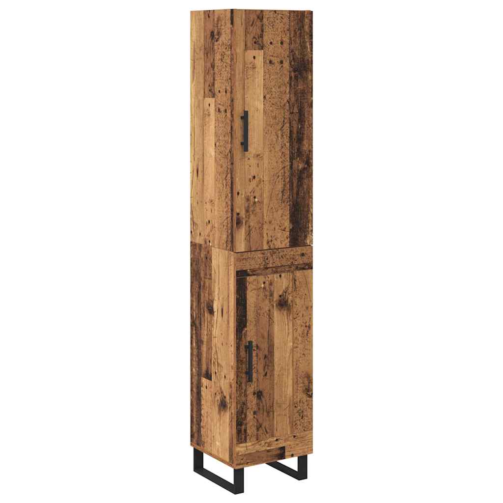Haut Armoire Bois Ancien 34,5 x 34 x 180 cm Bois d'ingénierie - XIOS
