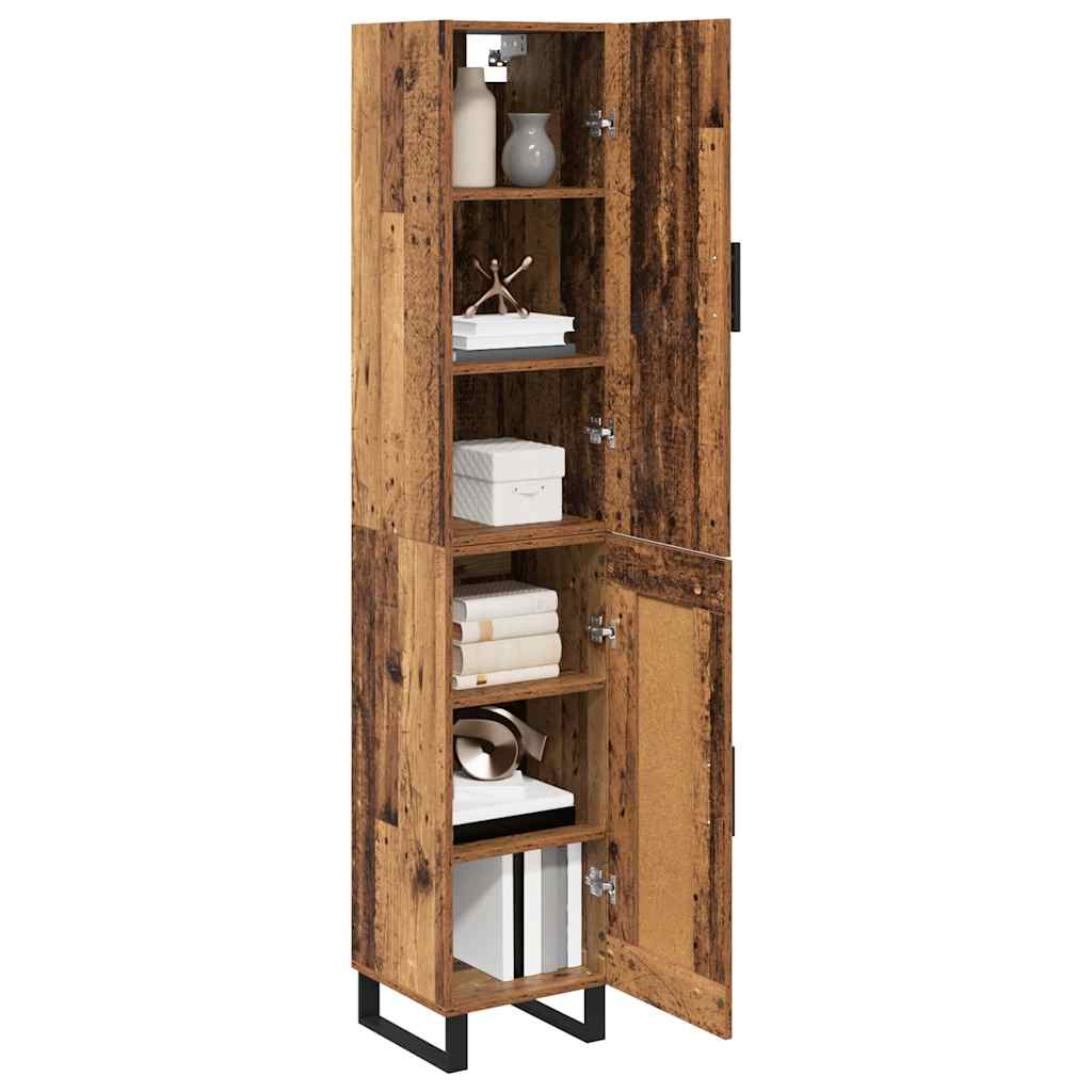 Haut Armoire Bois Ancien 34,5 x 34 x 180 cm Bois d'ingénierie - XIOS