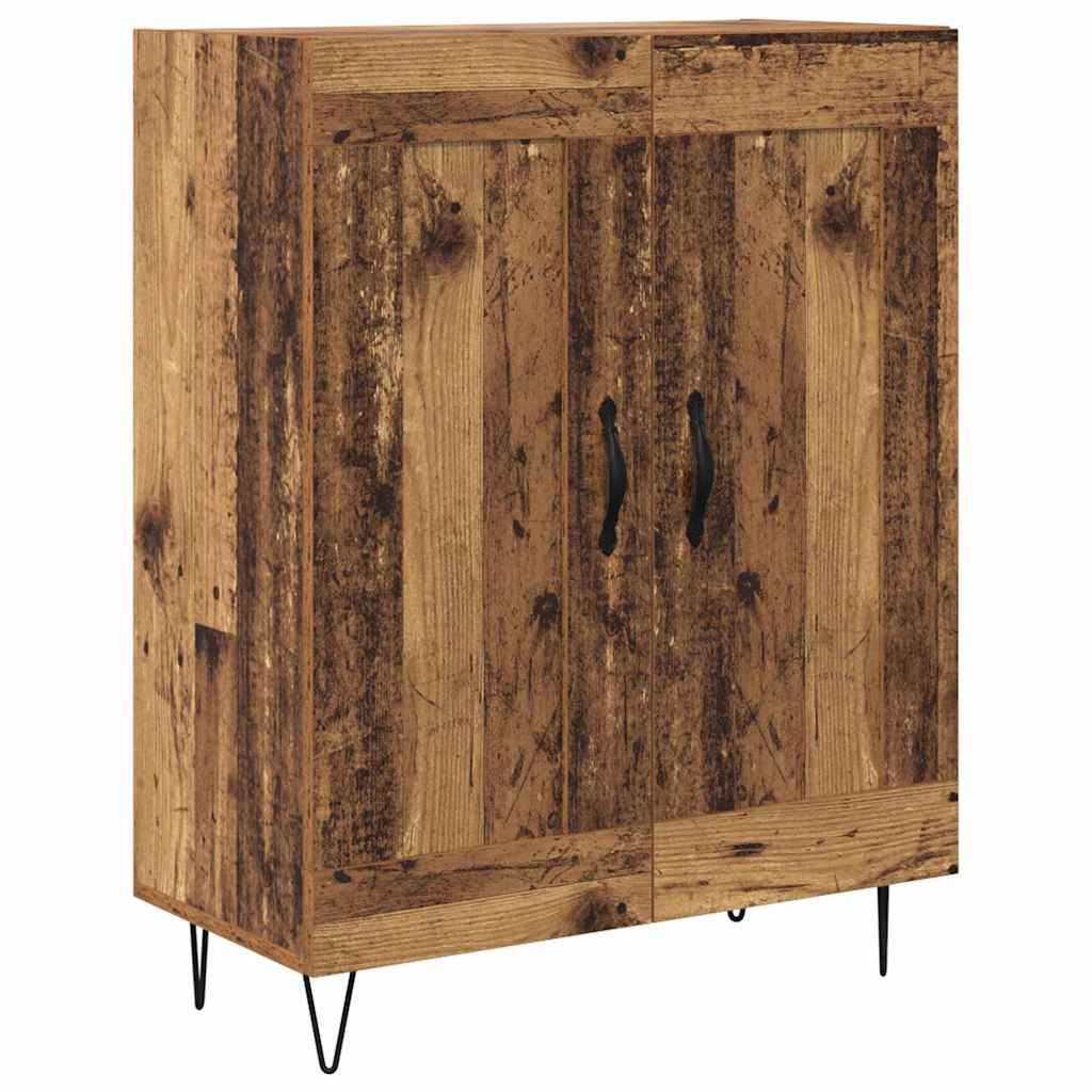Haut Armoire Bois Ancien 69,5 x 34 x 180 cm Bois d'ingénierie - XIOS