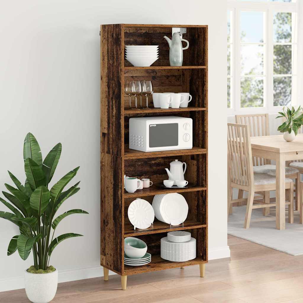 Haut Armoire Bois Ancien 69,5 x 32,5 x 180 cm Bois d'ingénierie - XIOS