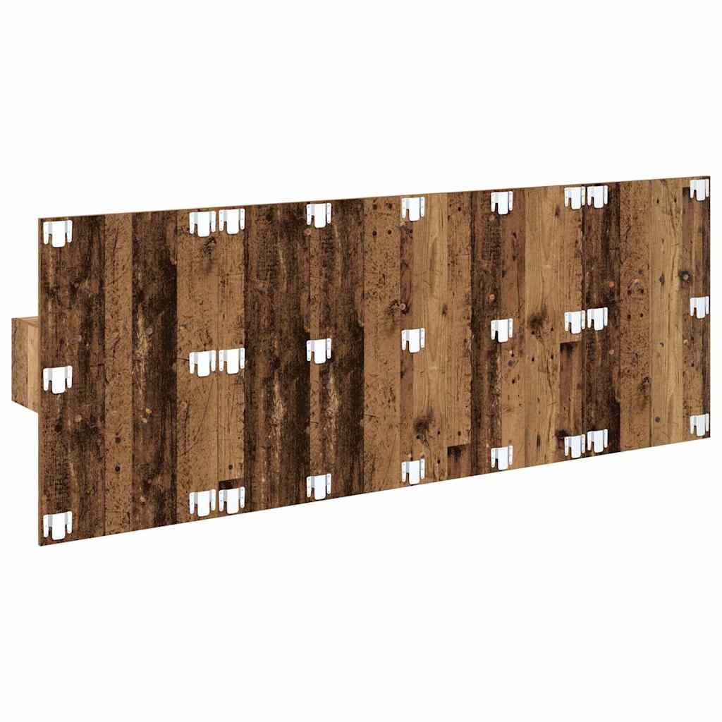 Tête de lit avec armoire 3 pcs Bois Ancien Bois d'ingénierie - XIOS