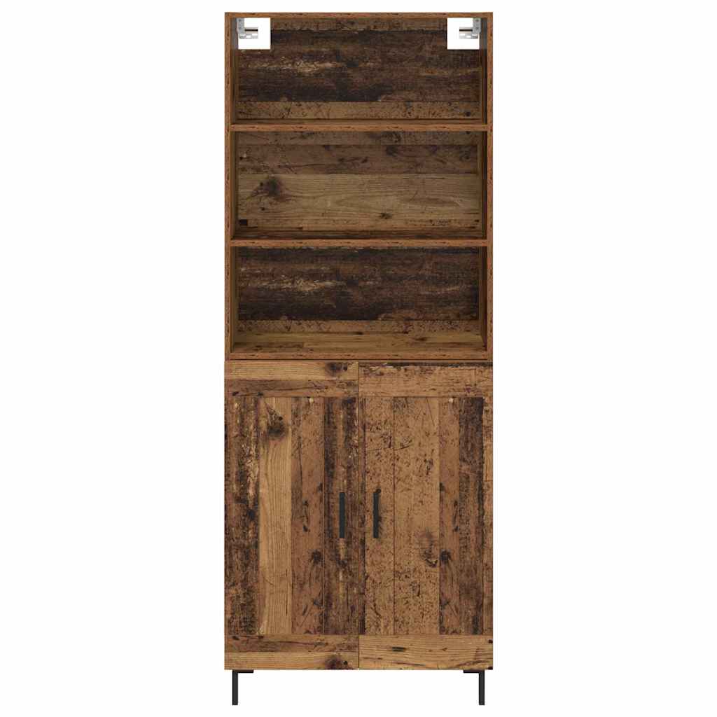Haut Armoire Bois Ancien 69,5 x 32,5 x 180 cm Bois d'ingénierie - XIOS