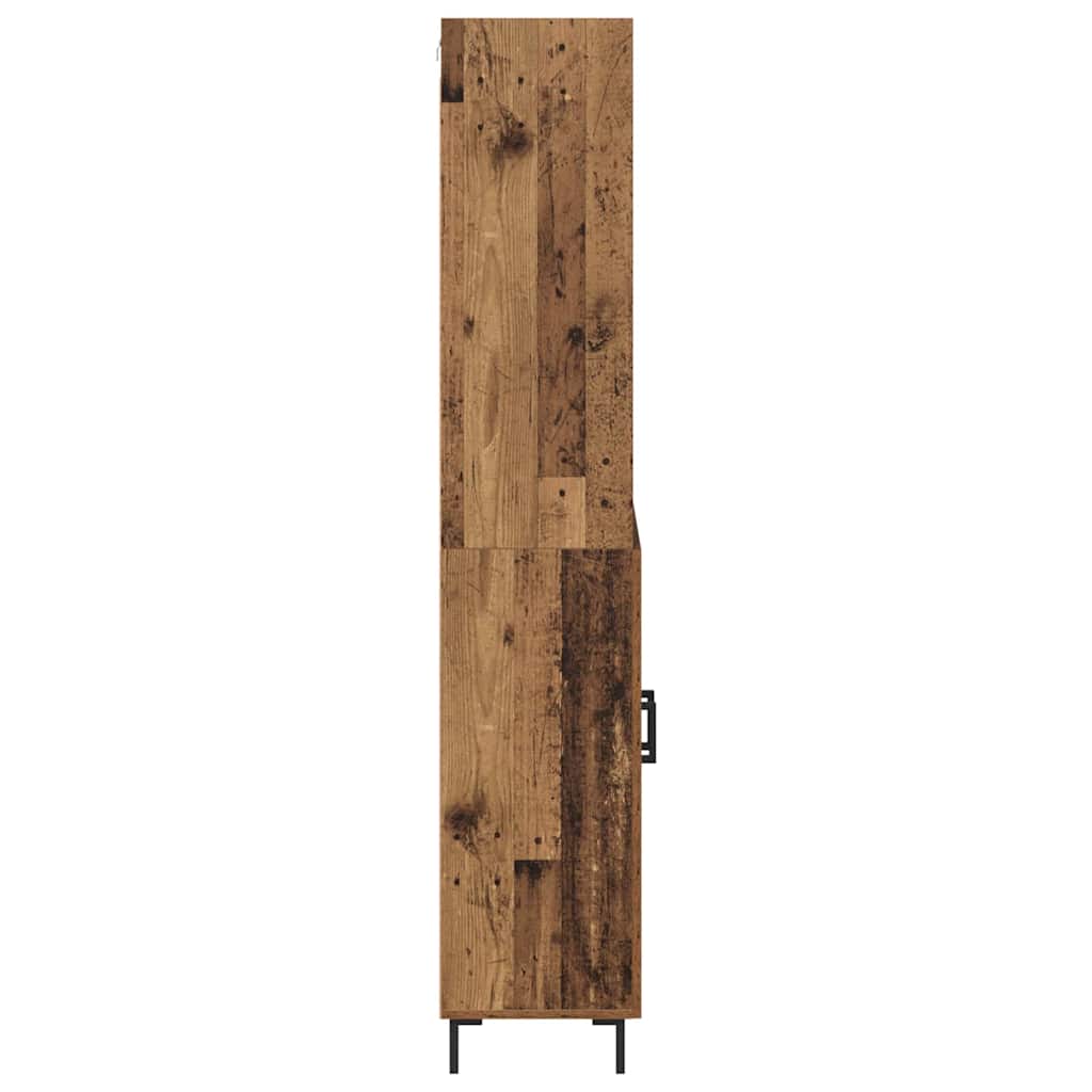 Haut Armoire Bois Ancien 69,5 x 32,5 x 180 cm Bois d'ingénierie - XIOS
