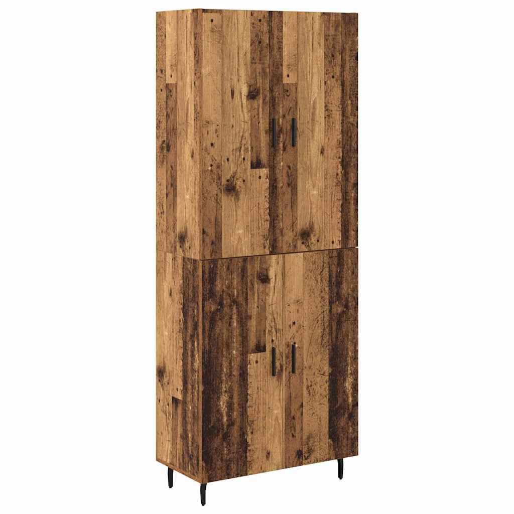 Haut Armoire Bois Ancien 69,5 x 34 x 180 cm - XIOS