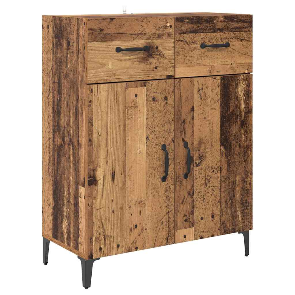 Haut Armoire Bois Ancien 69,5 x 34 x 180 cm Bois d'ingénierie - XIOS