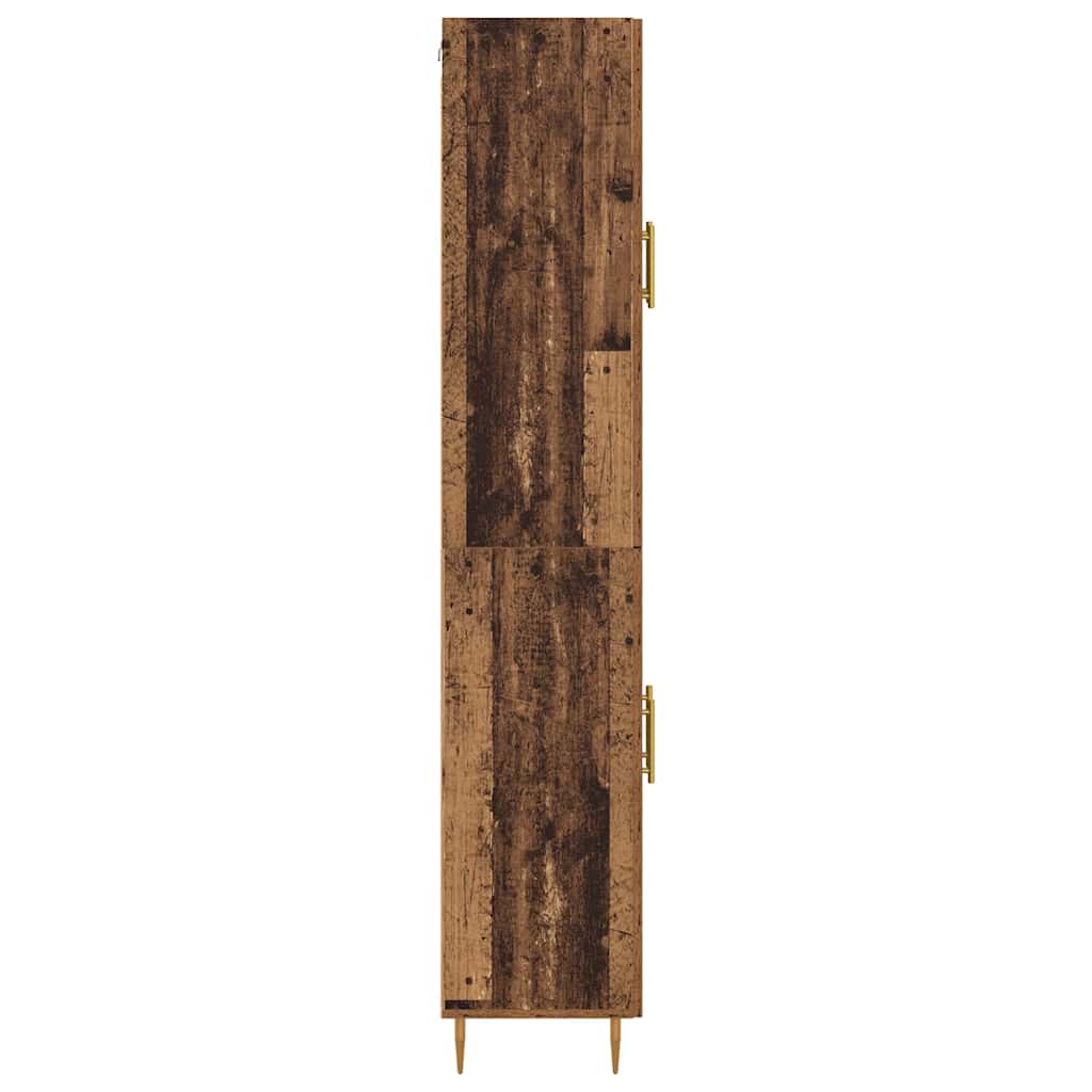 Haut Armoire Bois Ancien 69,5 x 34 x 180 cm Bois d'ingénierie - XIOS