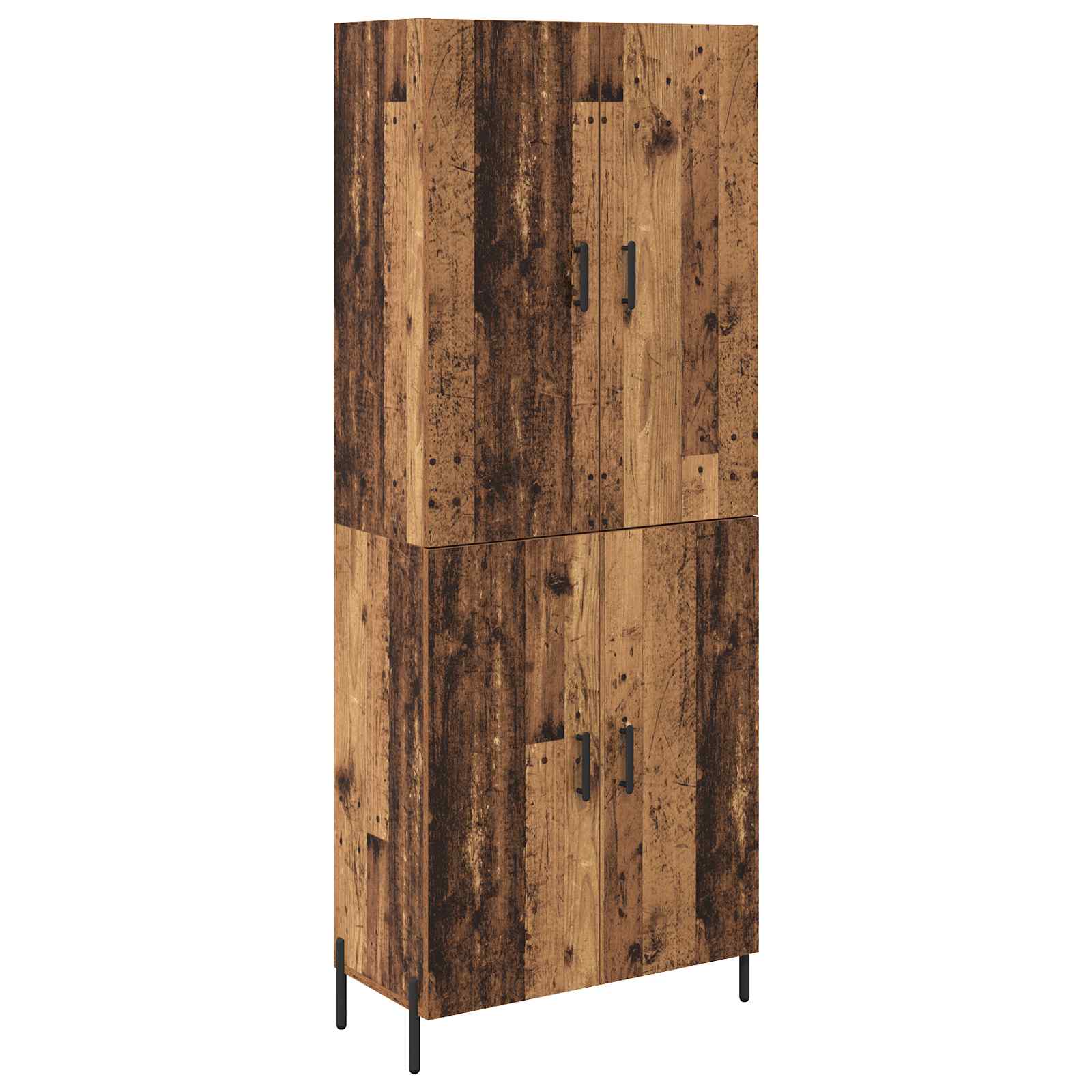 Haut Armoire Bois Ancien 69,5 x 34 x 180 cm Bois d'ingénierie - XIOS